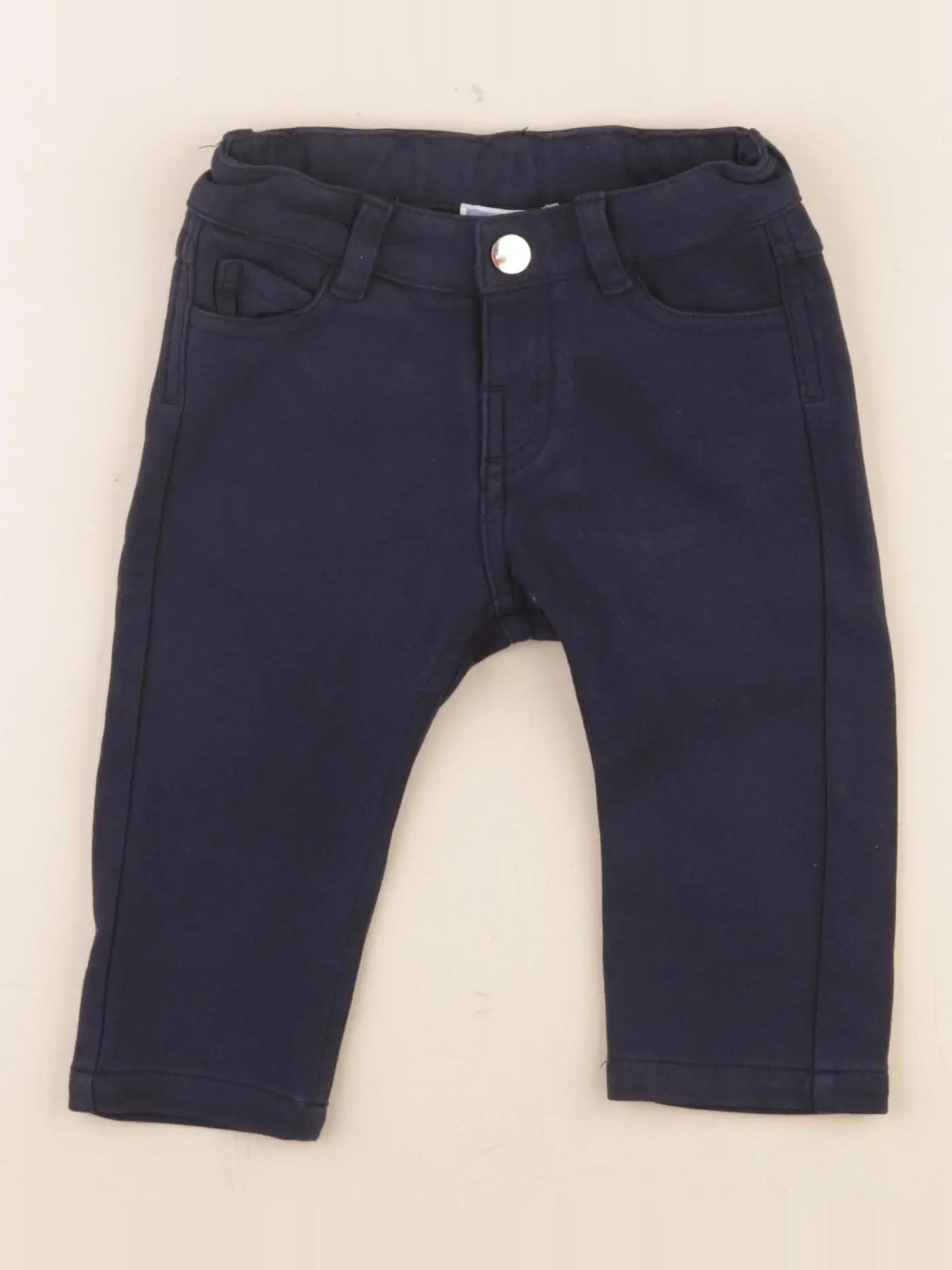 Jacadi - pantalon bleu - 12 mois