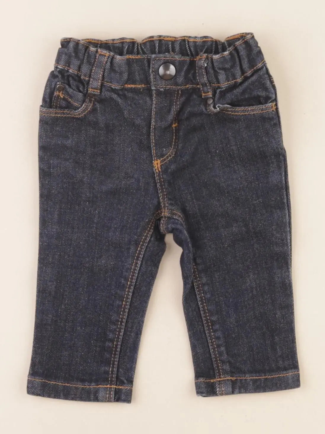 Petit Bateau - jean bleu - 3 mois