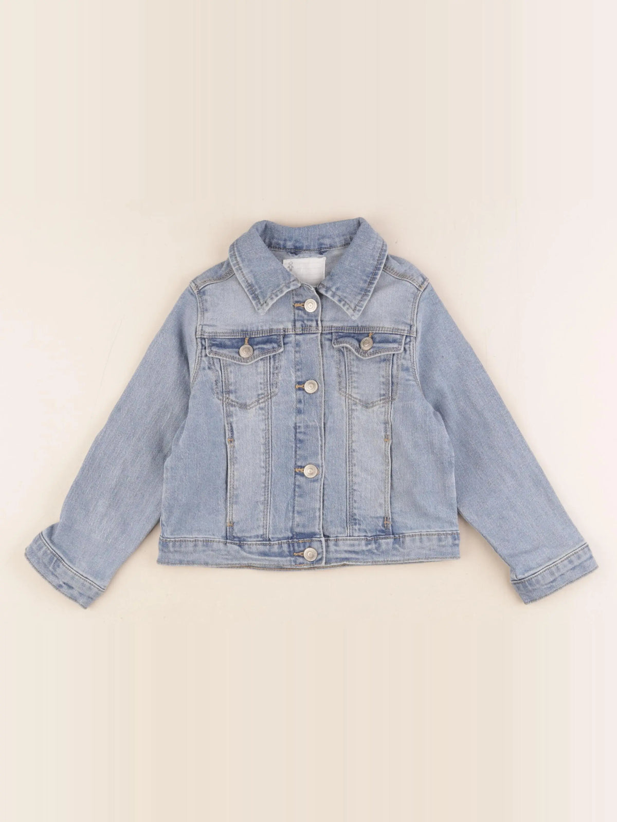 Vertbaudet - veste bleu - 4 ans