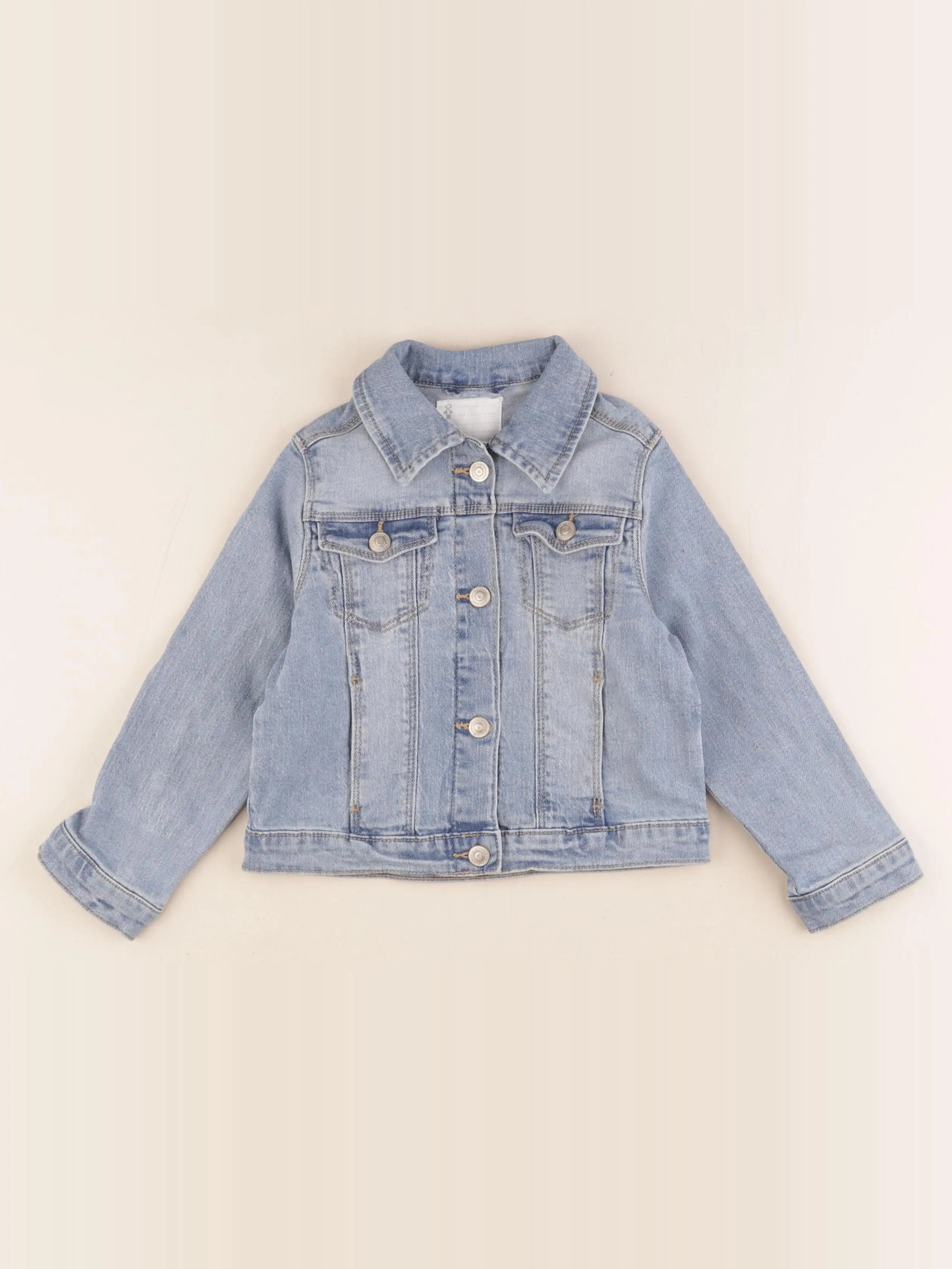 Vertbaudet - veste bleu - 4 ans