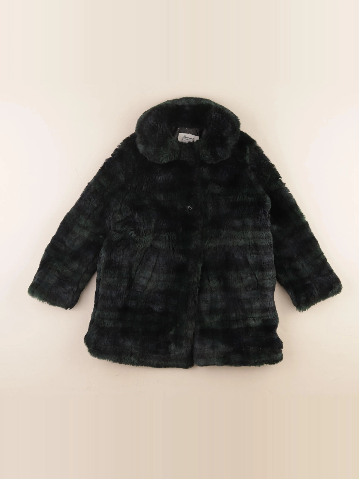 Bonpoint - manteau vert - 8 ans