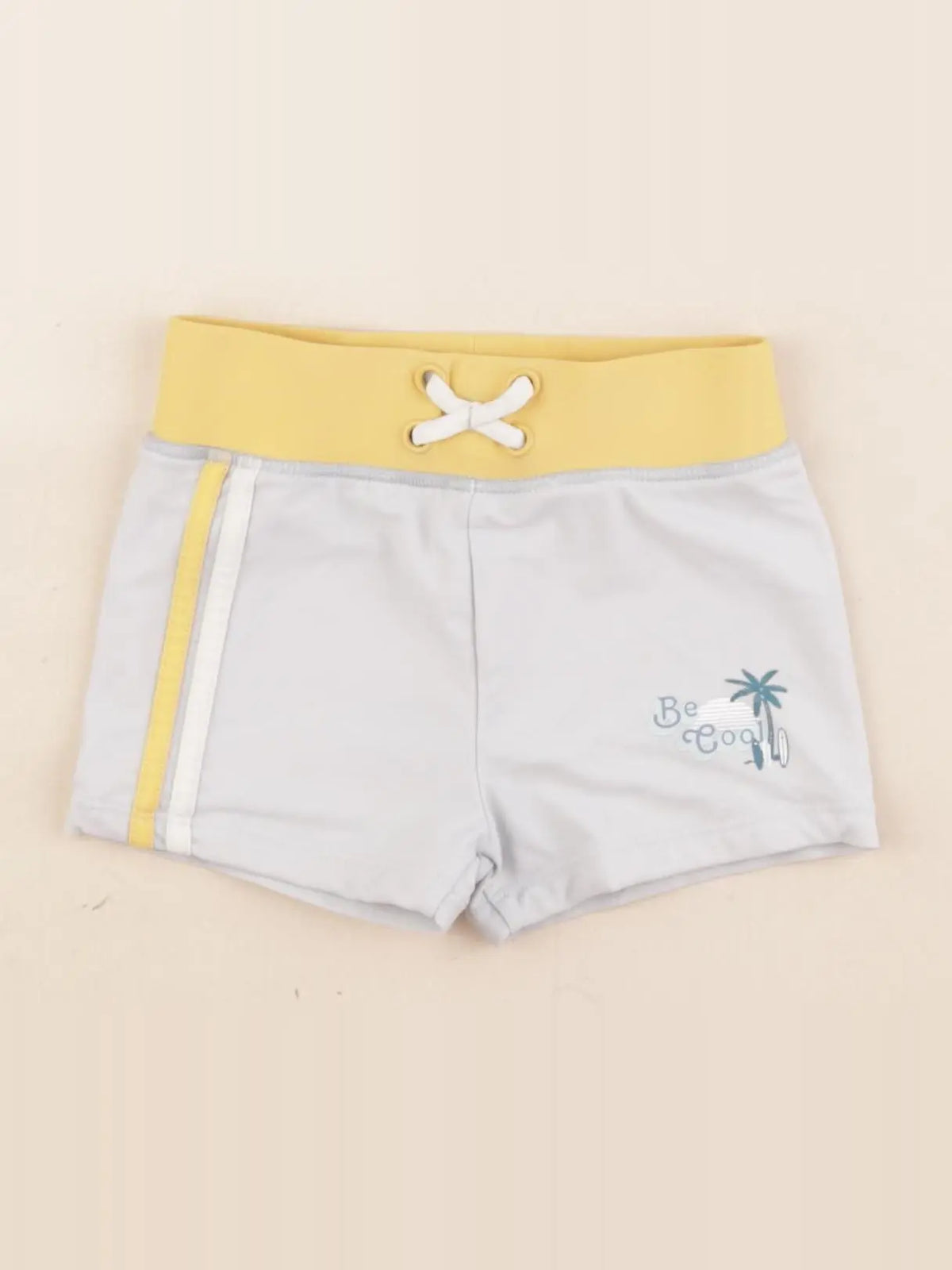 Vertbaudet - maillot de bain vert, jaune - 3 ans