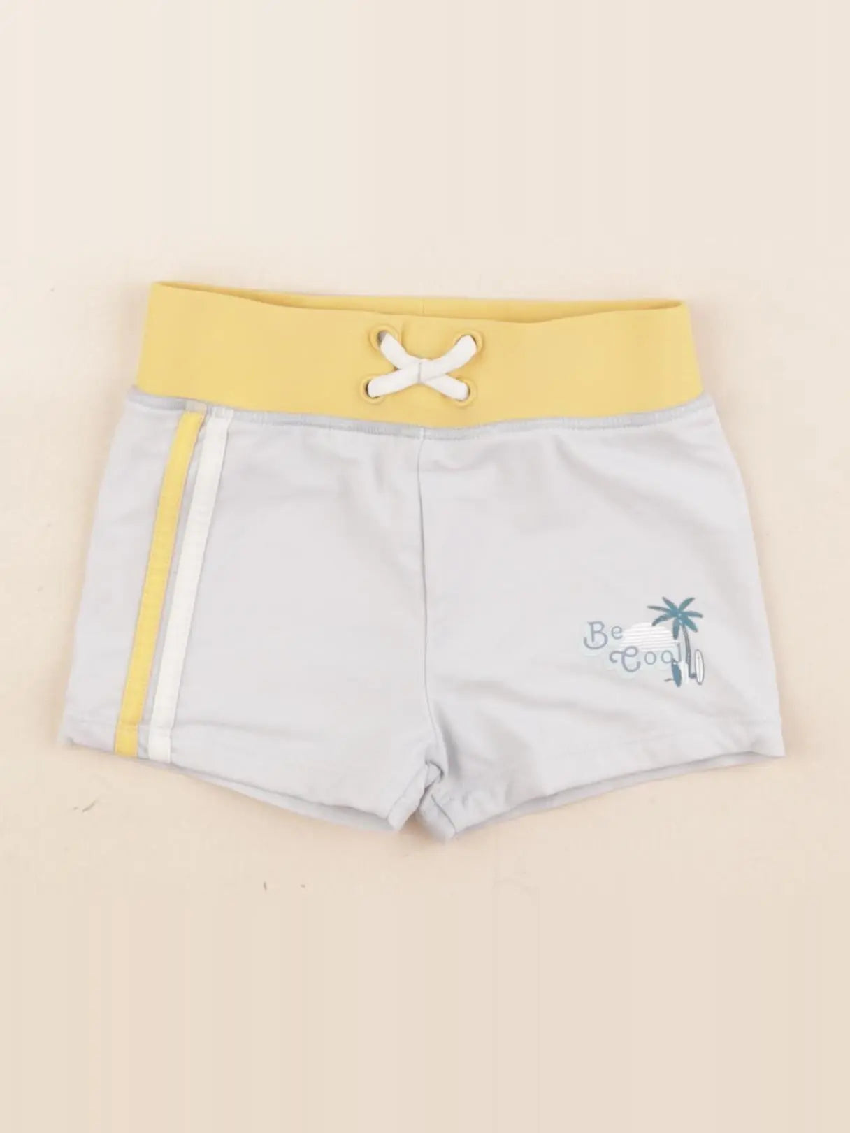 Vertbaudet - maillot de bain vert, jaune - 3 ans