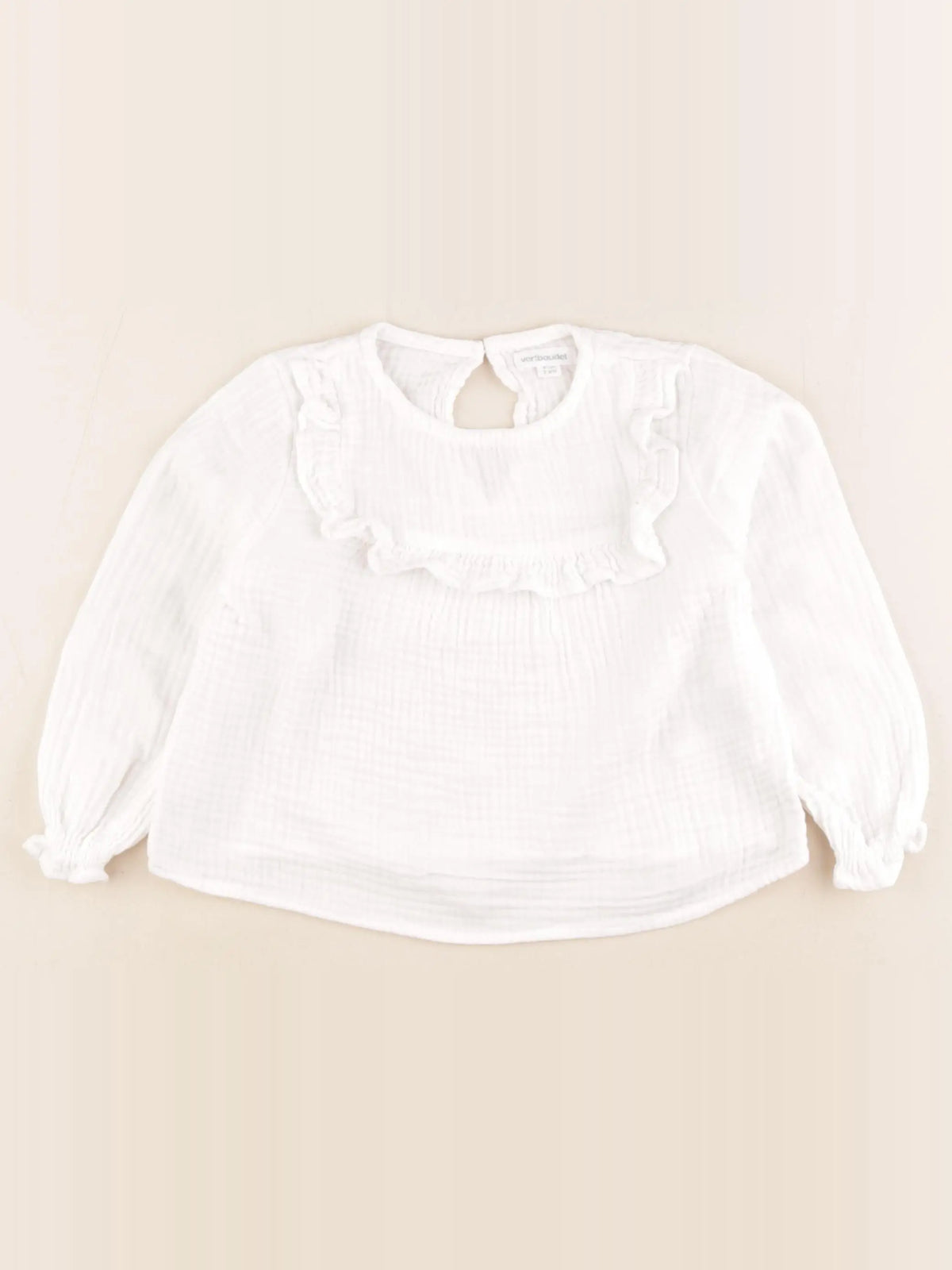 Vertbaudet - blouse blanc - 3 ans