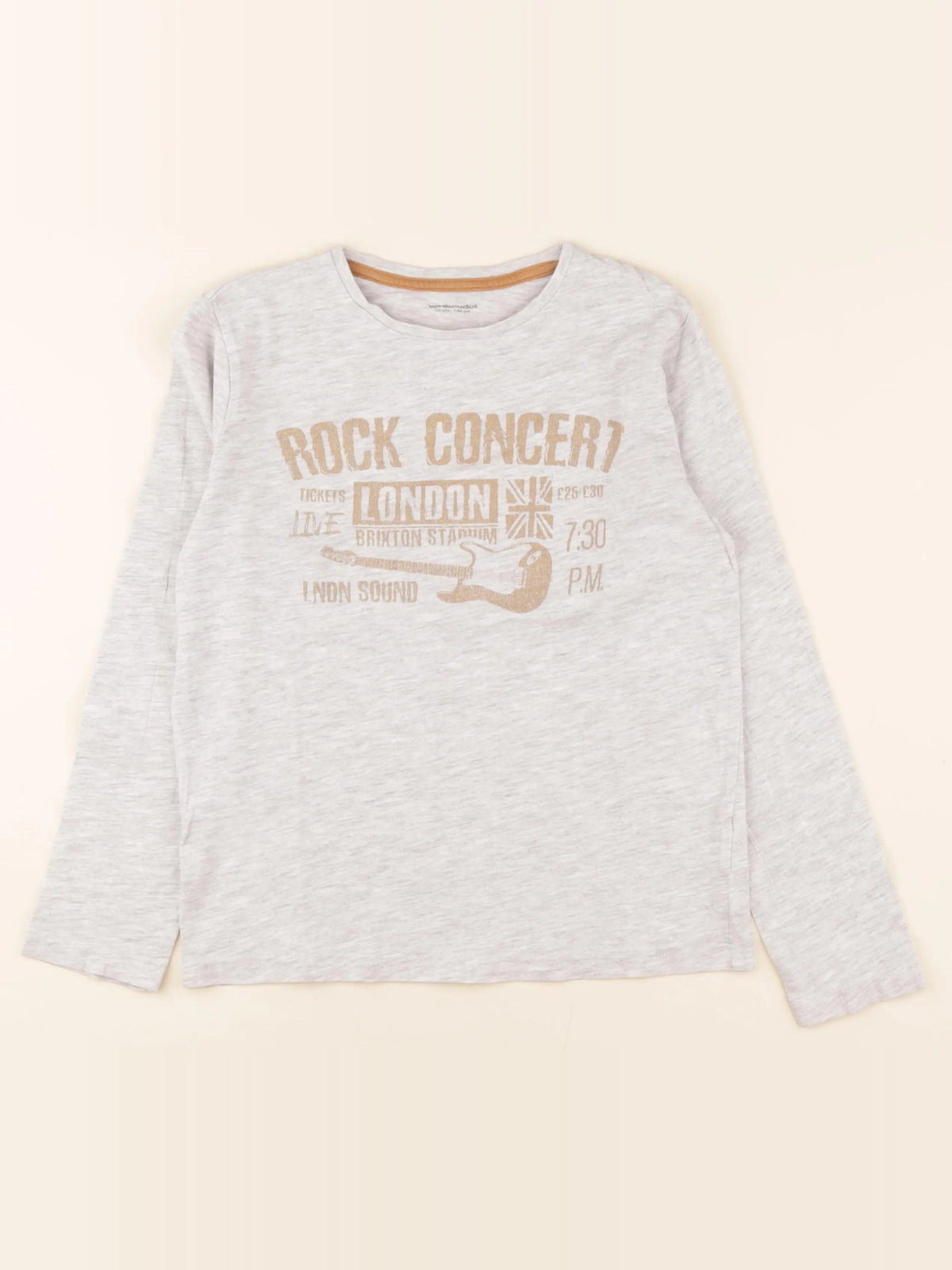 Vertbaudet - tee-shirt gris - 10 ans