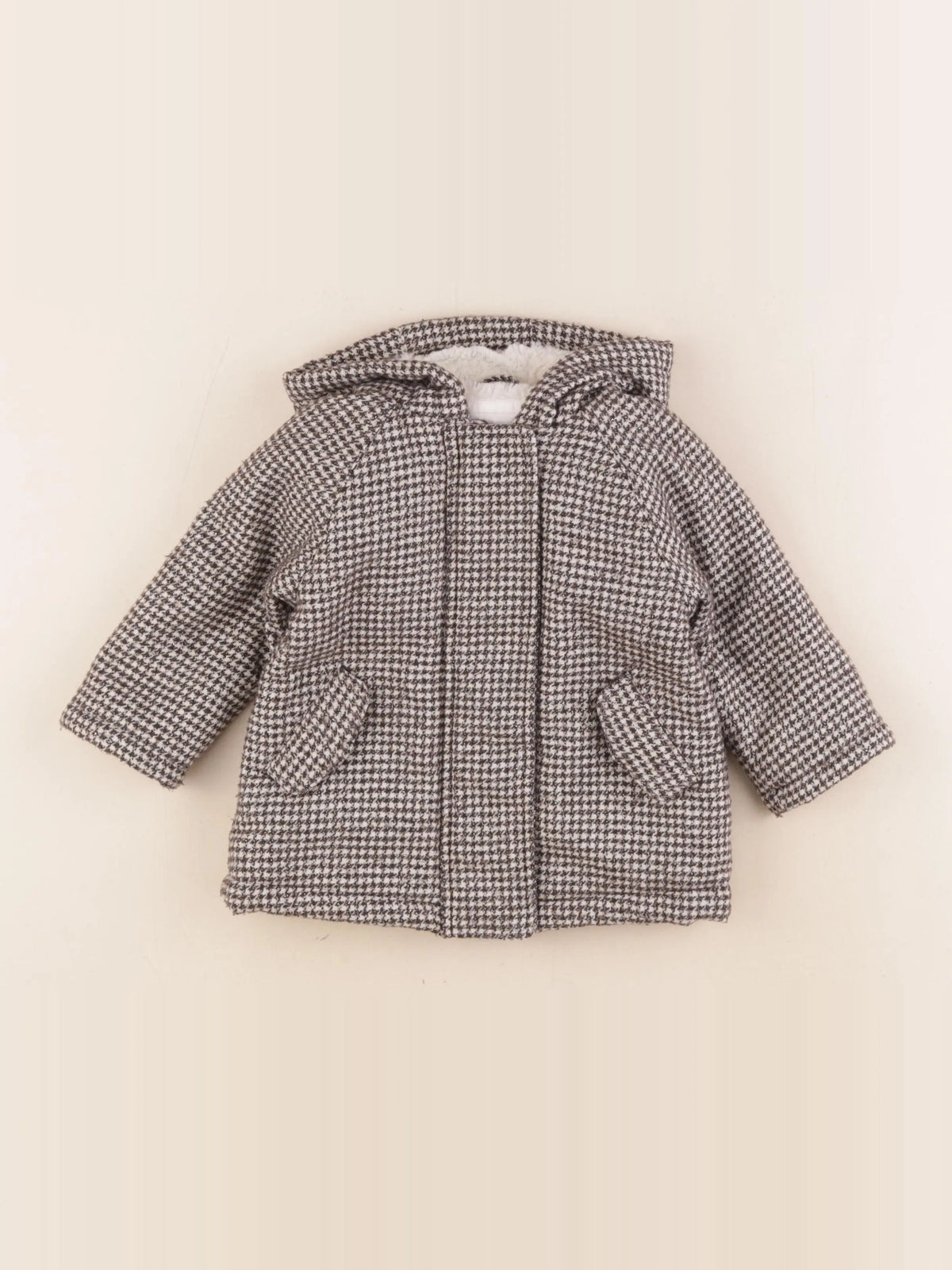 Vertbaudet - veste marron - 12 mois