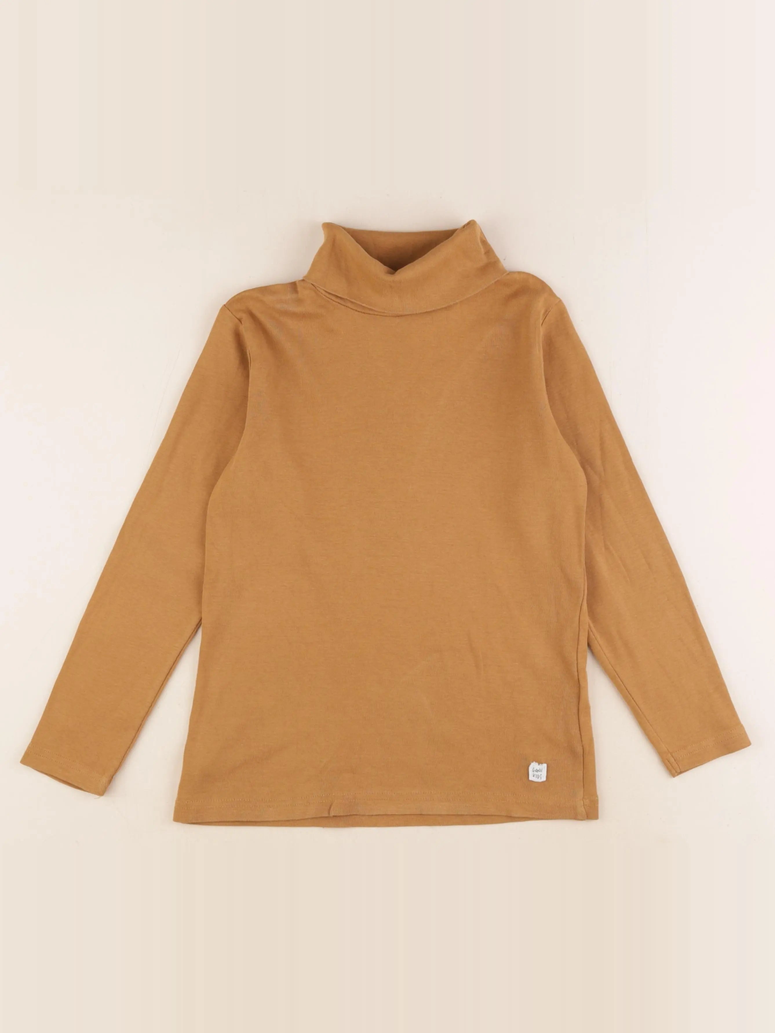 Vertbaudet - sous-pull marron - 10 ans