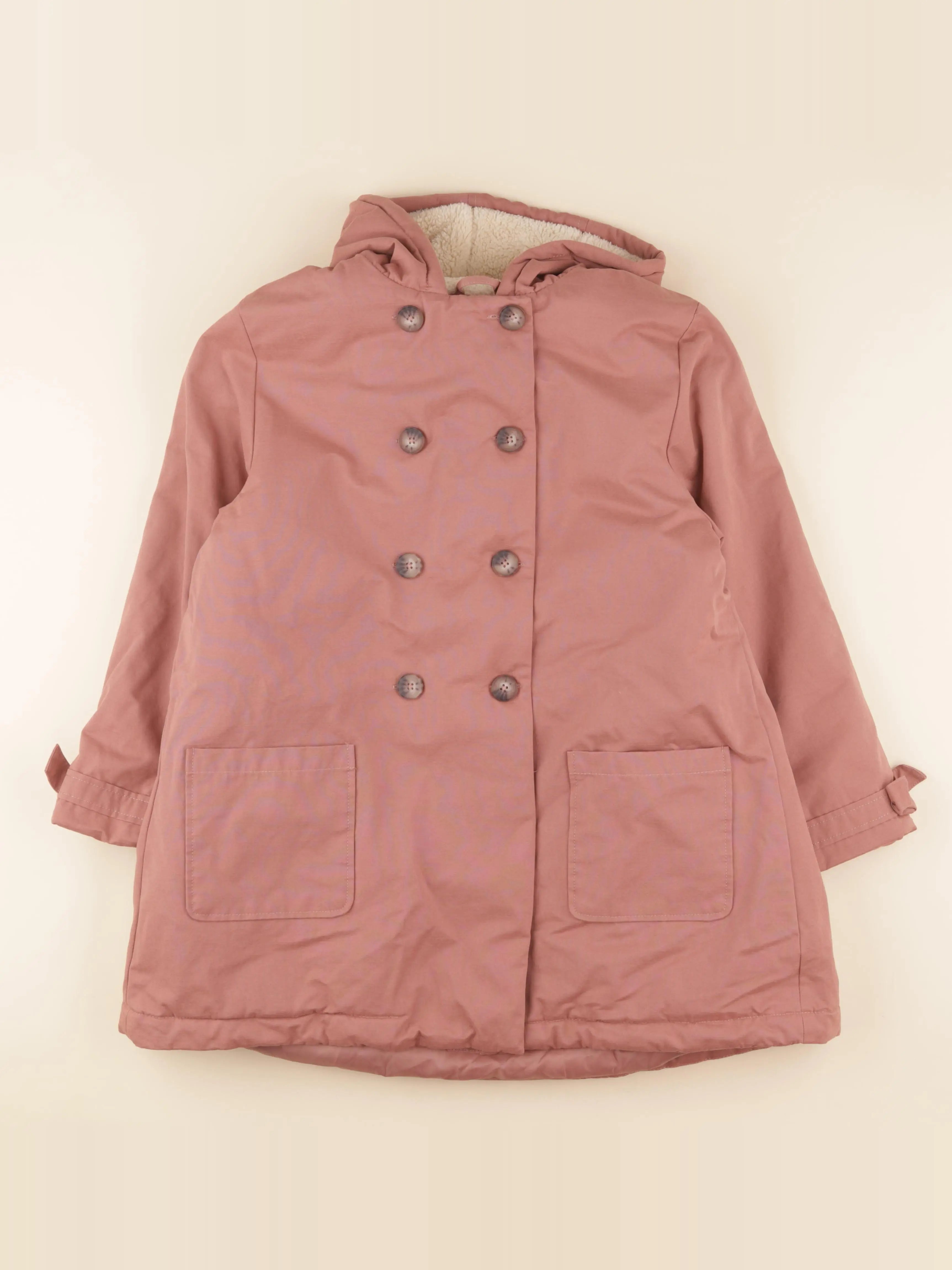 Vertbaudet - manteau rose - 14 ans