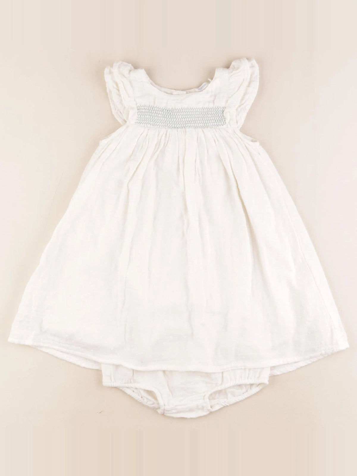 Boutchou - robe blanc - 18 mois
