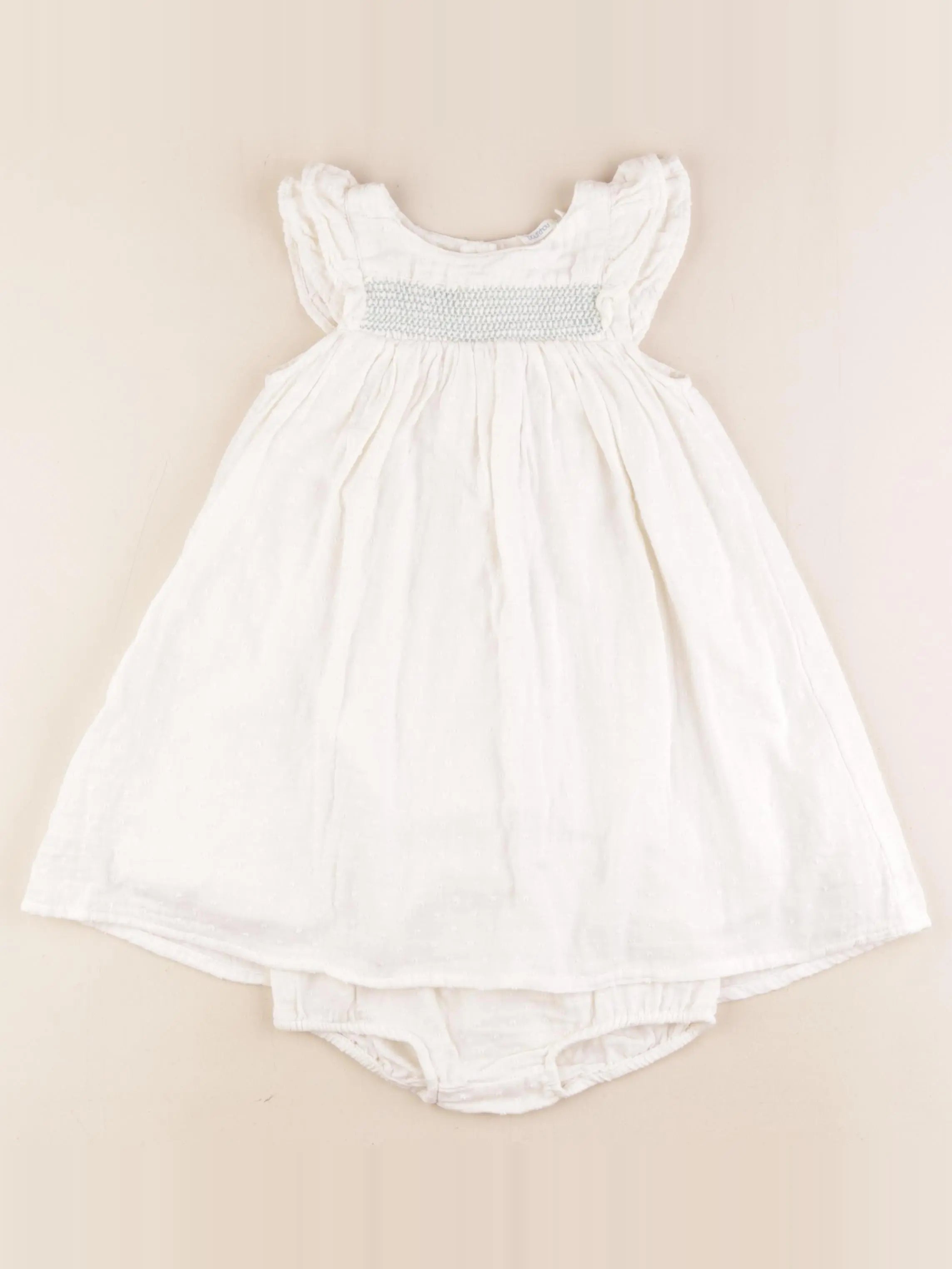 Boutchou - robe blanc - 18 mois
