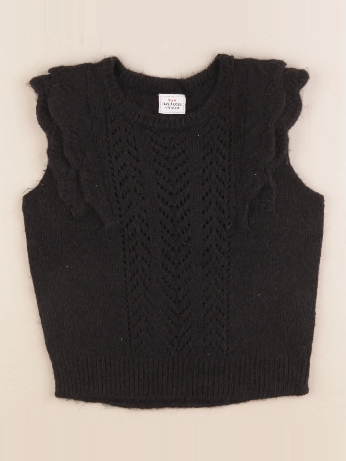 Tape à l'oeil - pull noir - 4 ans