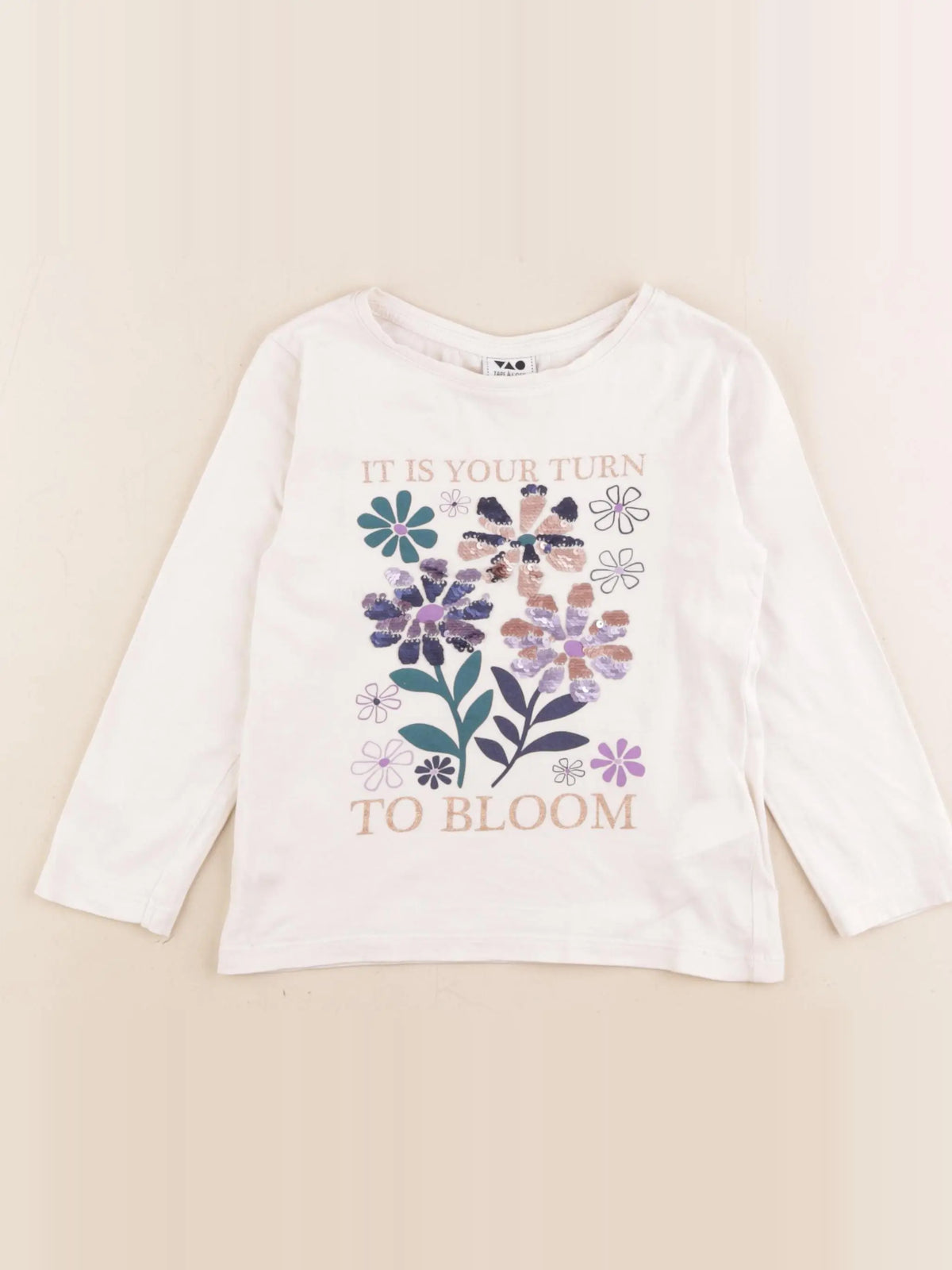 Tape à l'oeil - tee-shirt beige - 4 ans