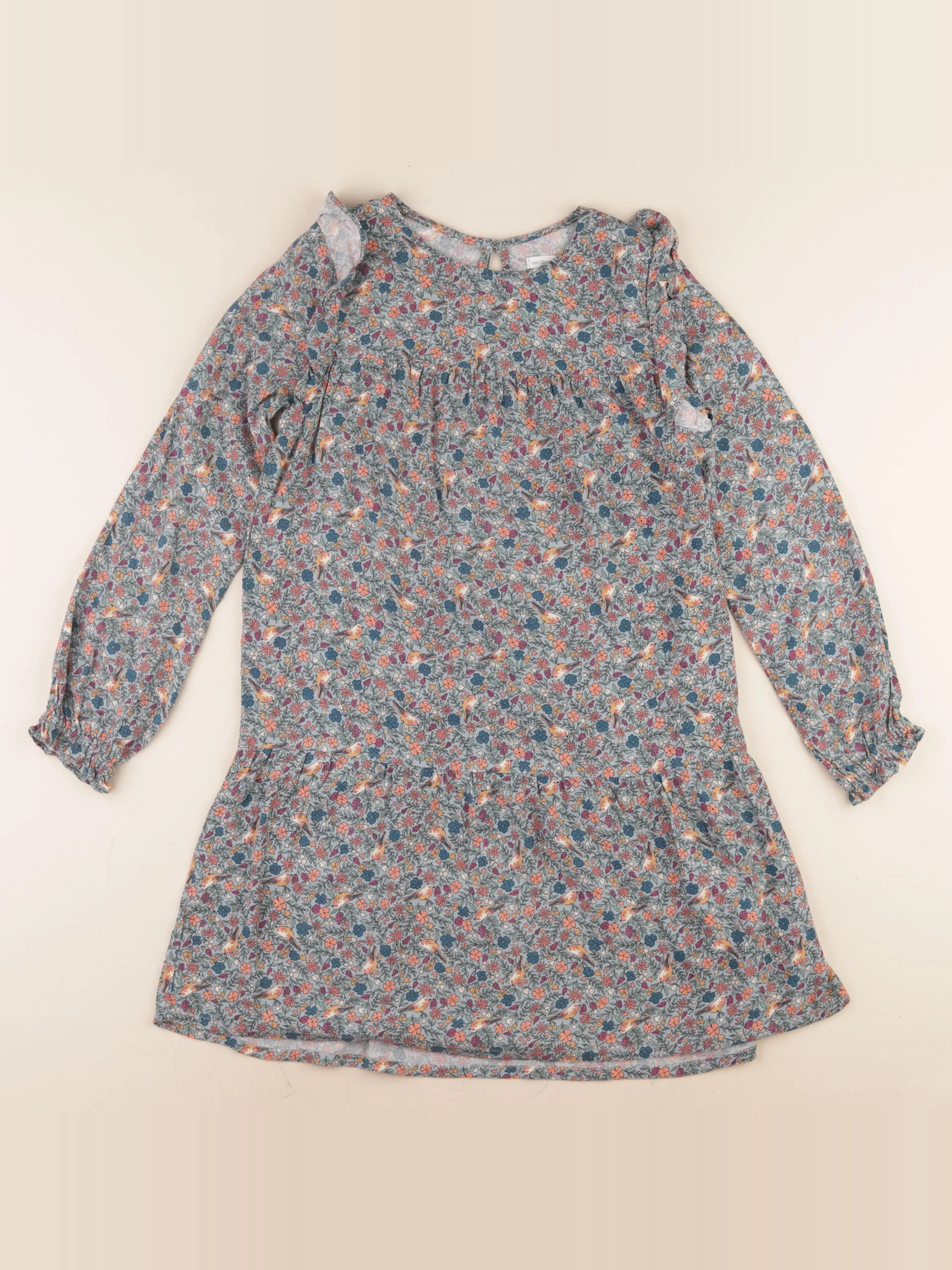 Vertbaudet - robe multicolore - 10 ans