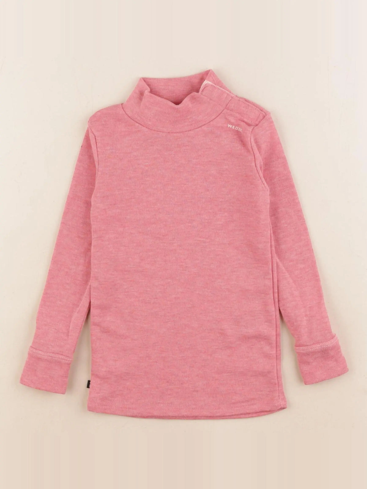 Decathlon ski - sous-pull technique rose - 24/36 mois