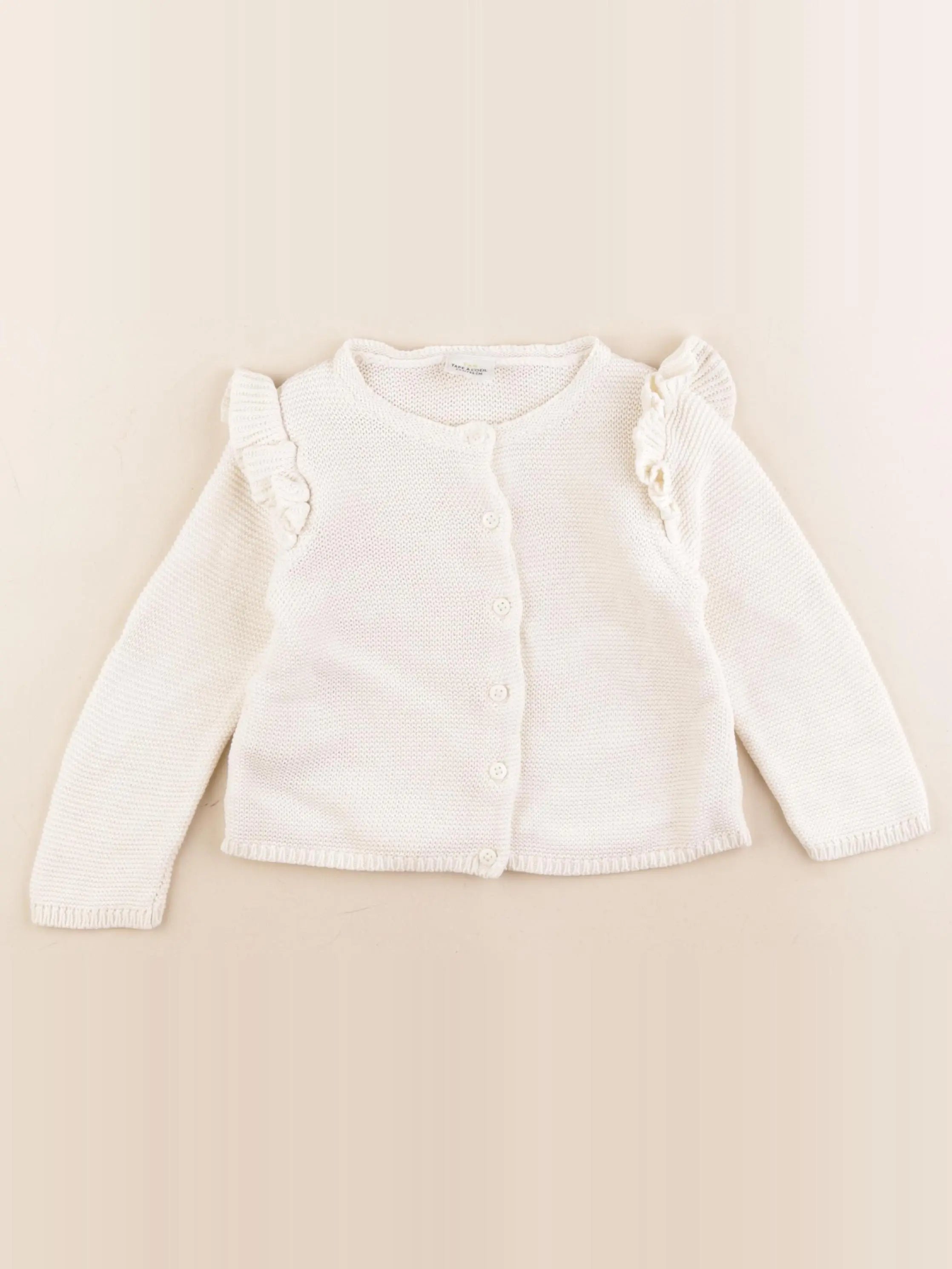 Tape à l'oeil - gilet beige - 24 mois