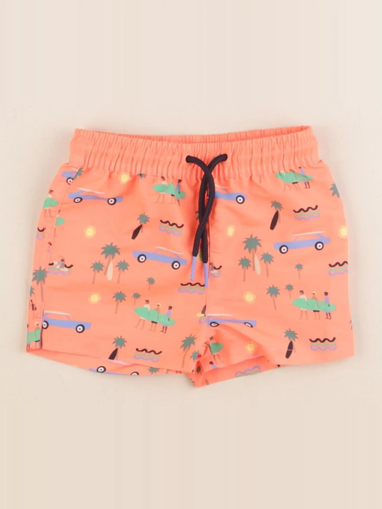 Tape à l'oeil - maillot de bain orange - 9 mois