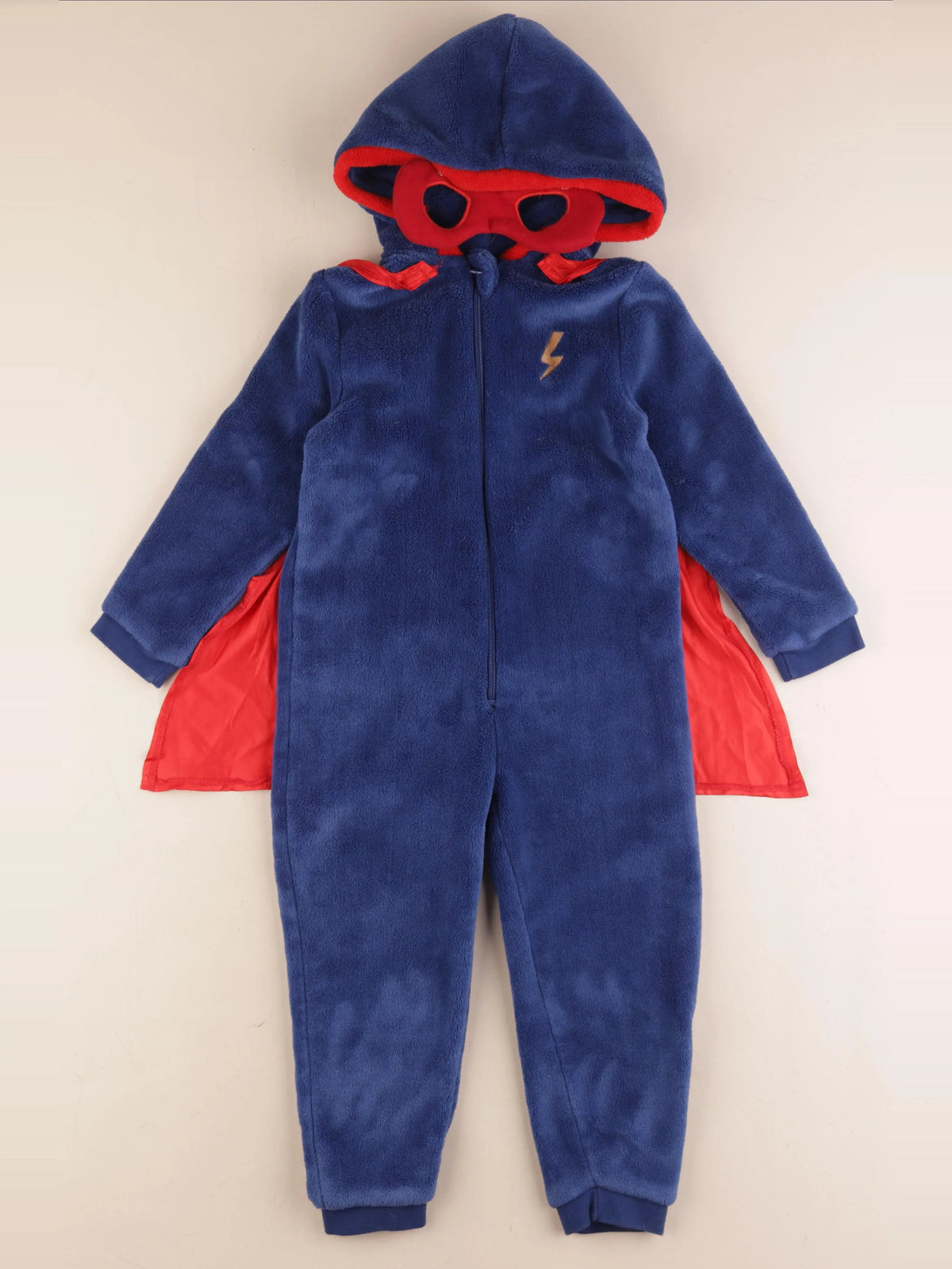 Vertbaudet - sur-pyjama bleu, rouge - 5 ans