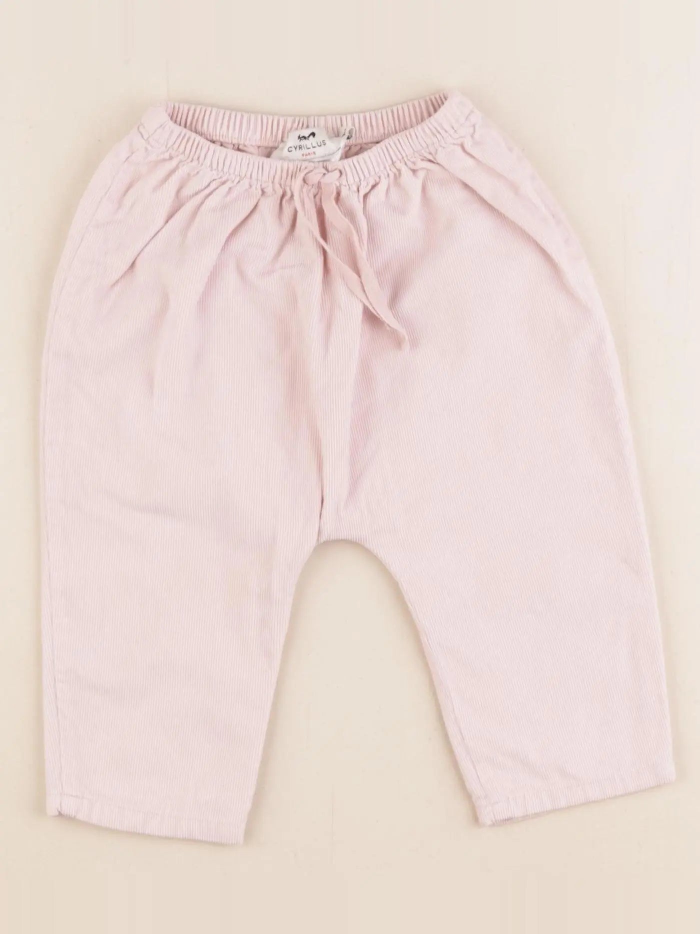 Cyrillus - sarouel rose - 9 mois