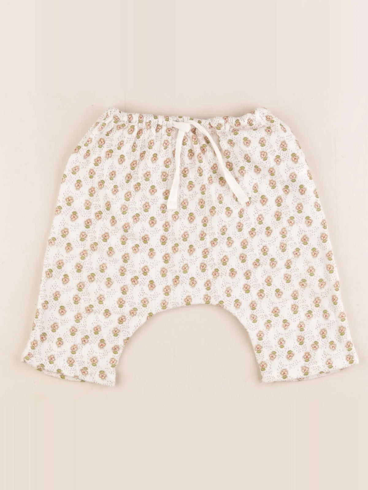 Boutchou - sarouel beige - 3 mois