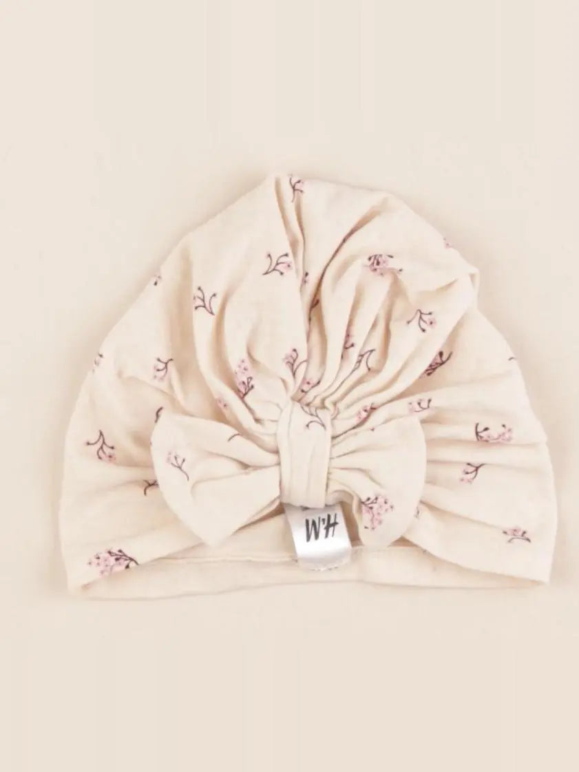 H&M - bonnet beige - 9/12 mois