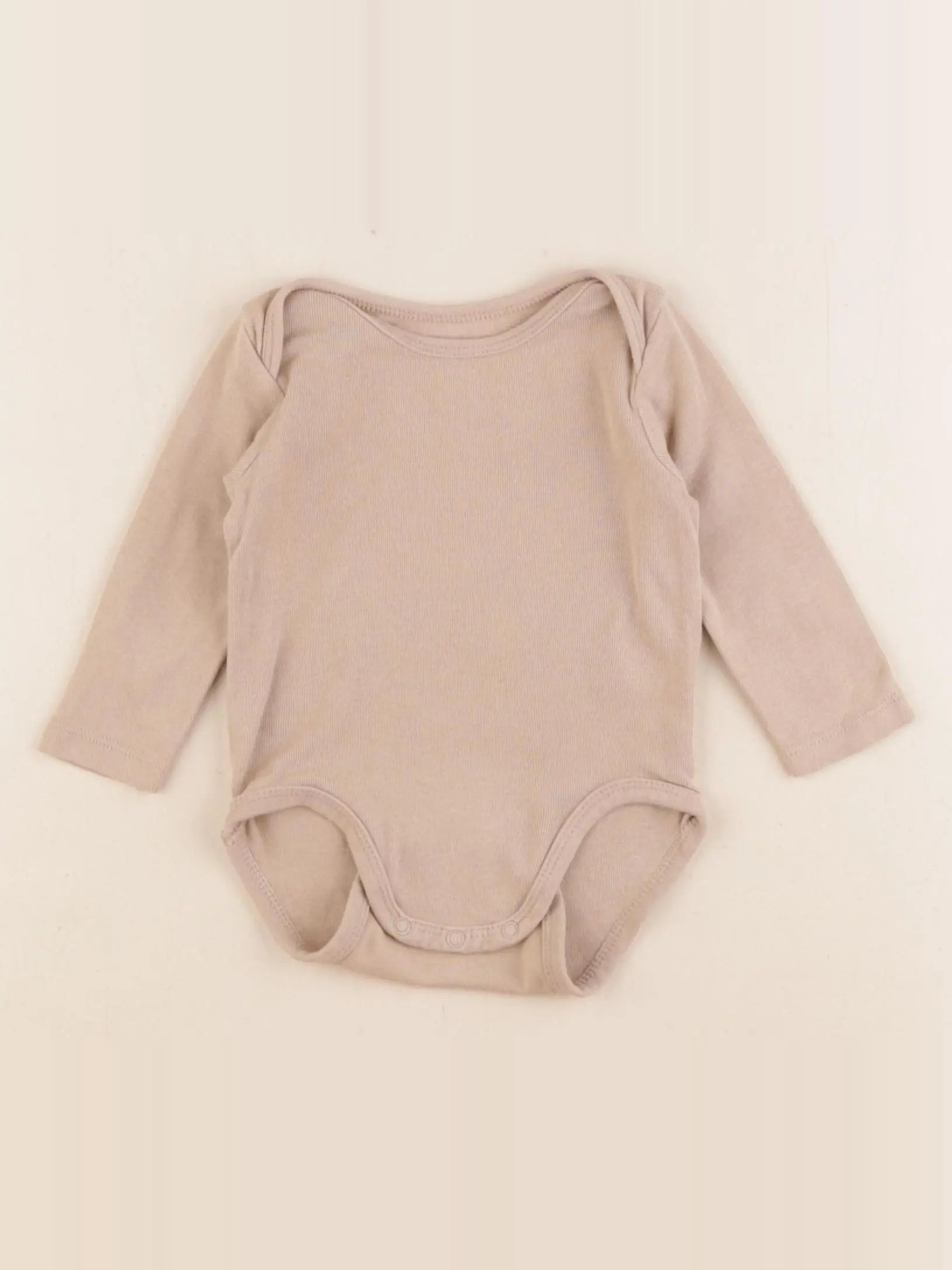 H&M - body beige - 2/4 mois