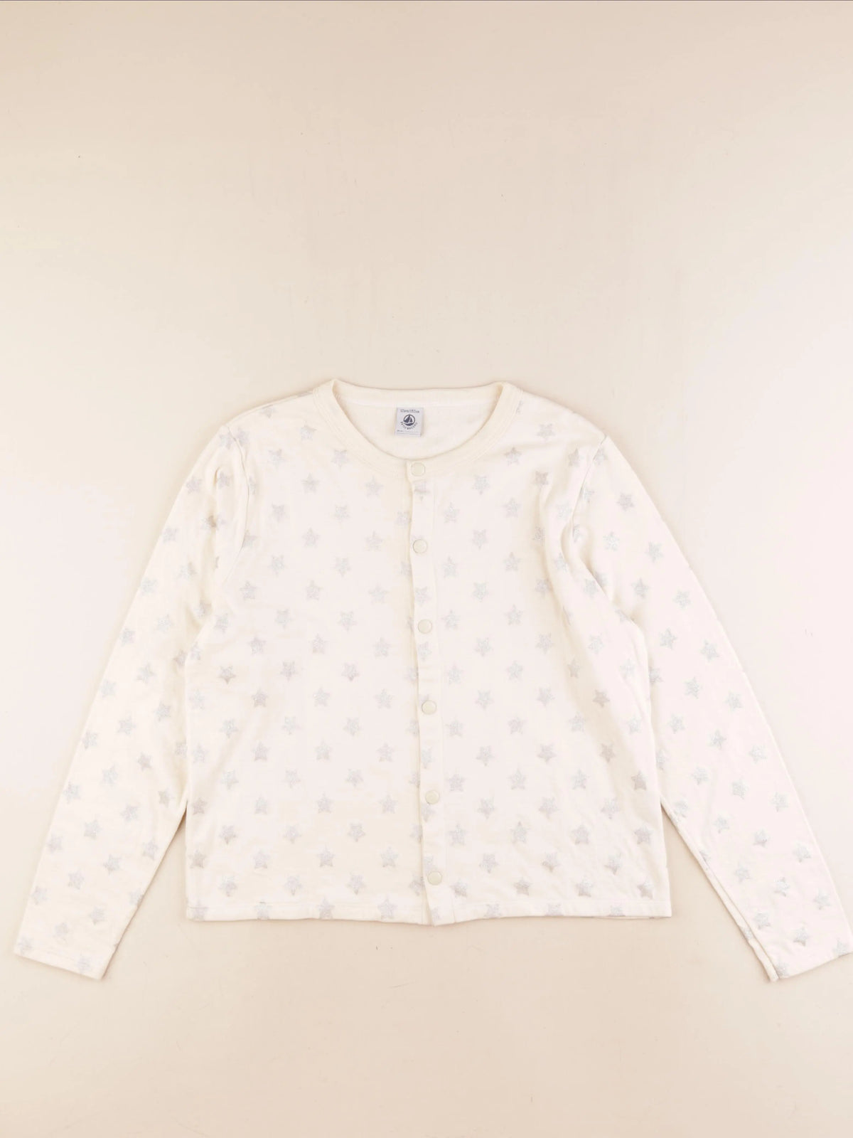 Petit Bateau - sweat beige - 12 ans