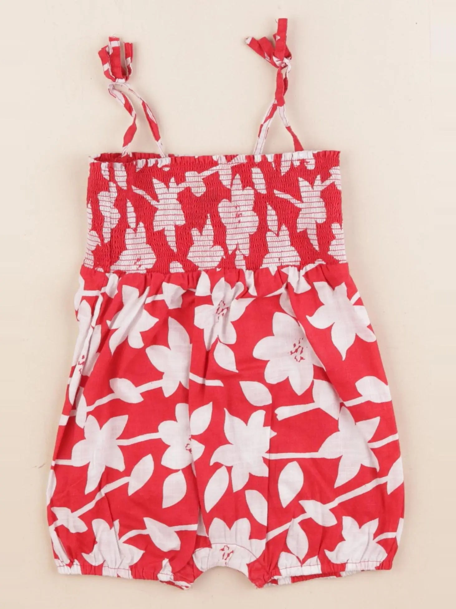 Boutchou - combinaison rouge - 12 mois