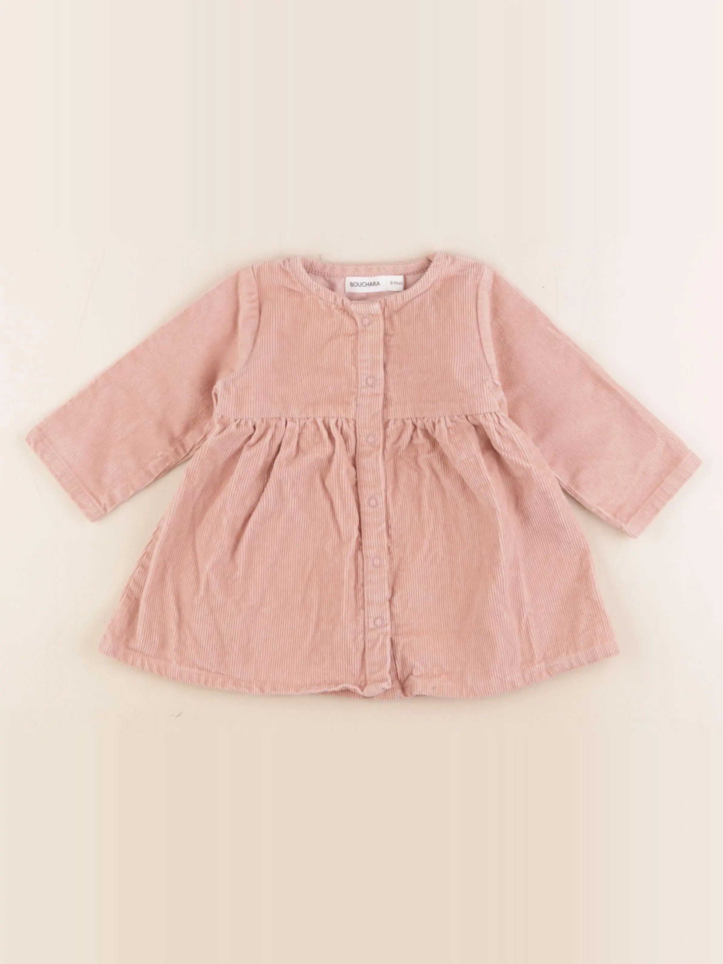 Bouchara - robe rose - 9 mois