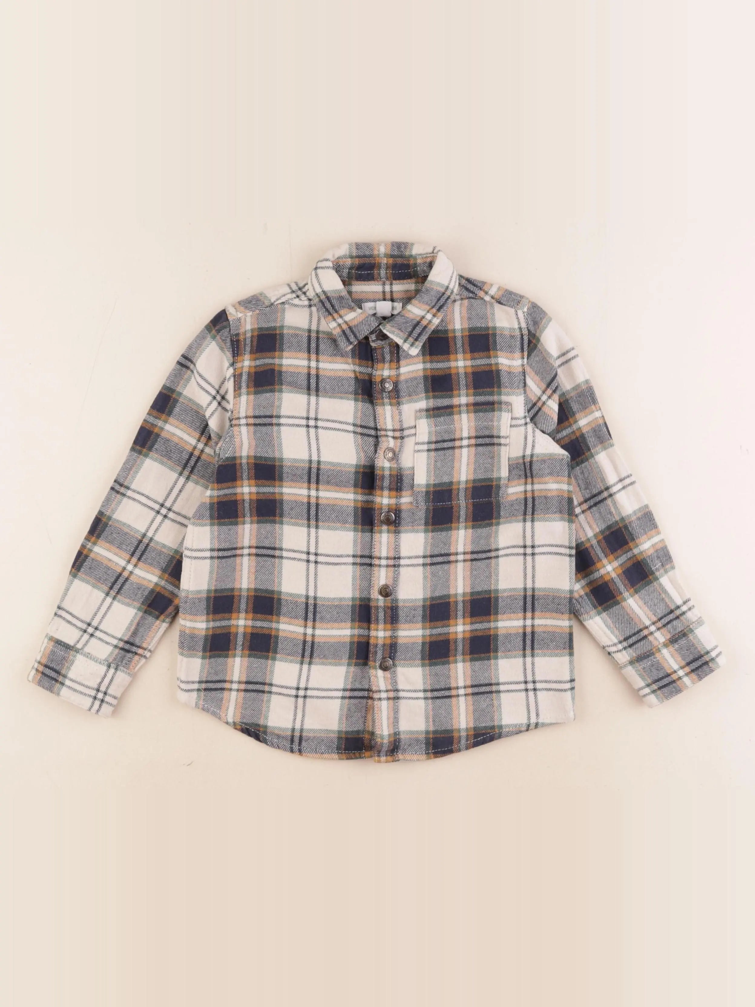 Vertbaudet - chemise multicolore - 5 ans