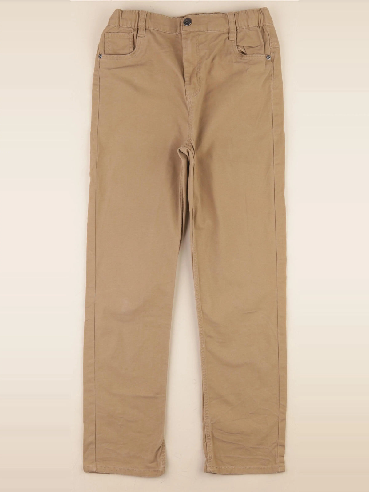 Vertbaudet - pantalon marron - 12 ans