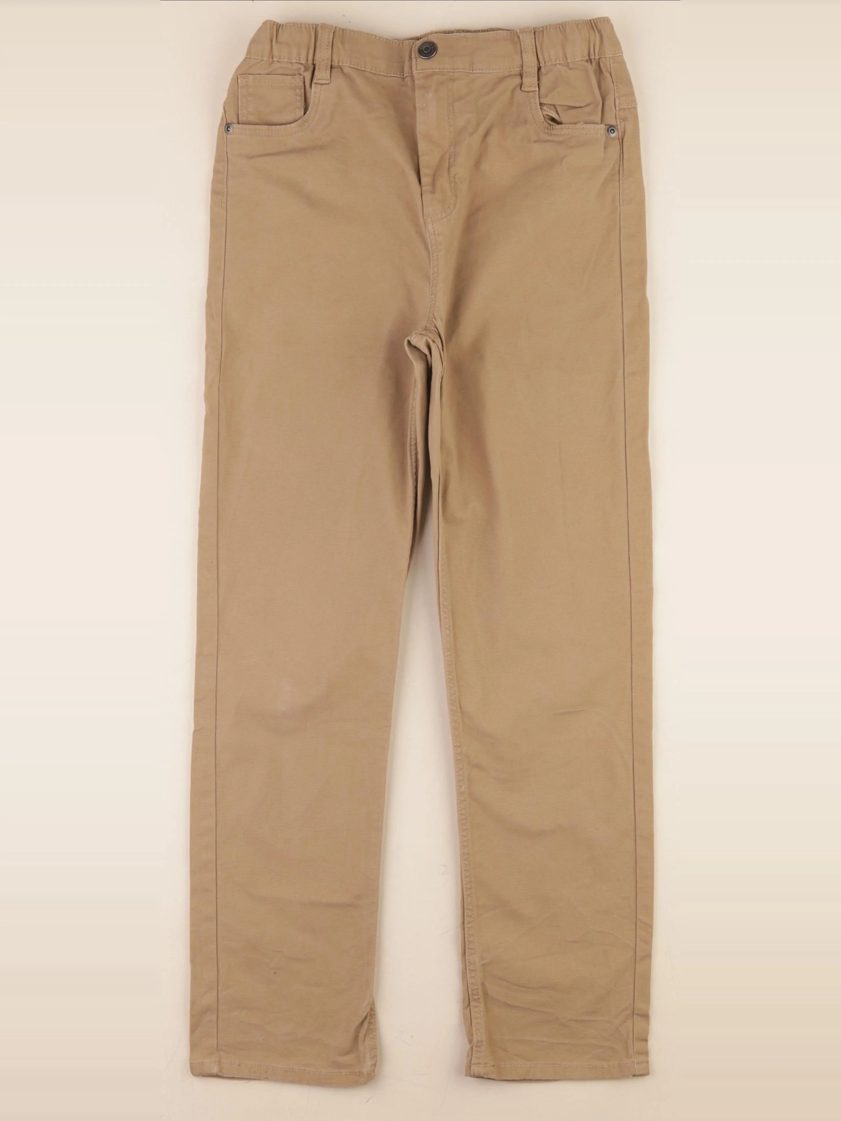 Vertbaudet - pantalon marron - 12 ans