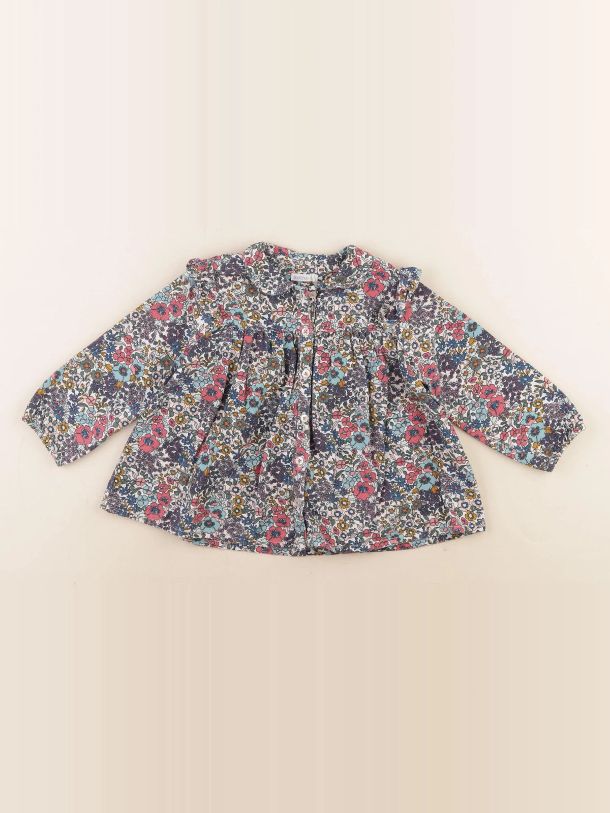Boutchou - chemise multicolore - 24 mois