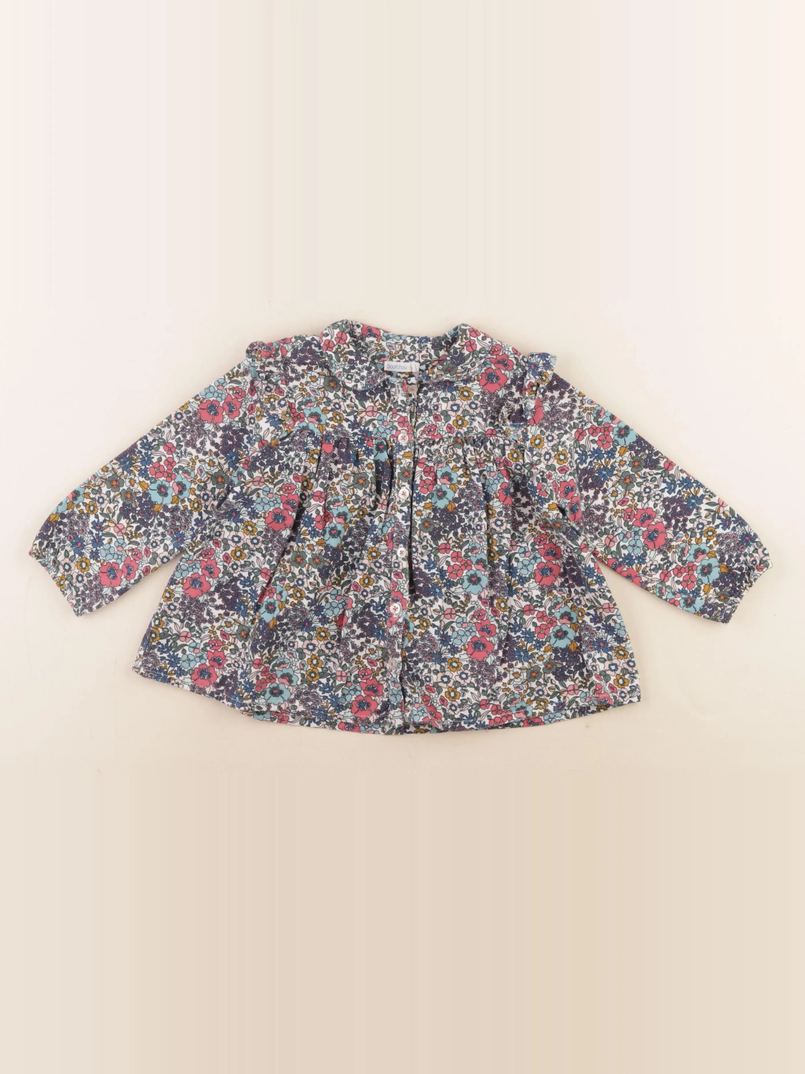 Boutchou - chemise multicolore - 24 mois