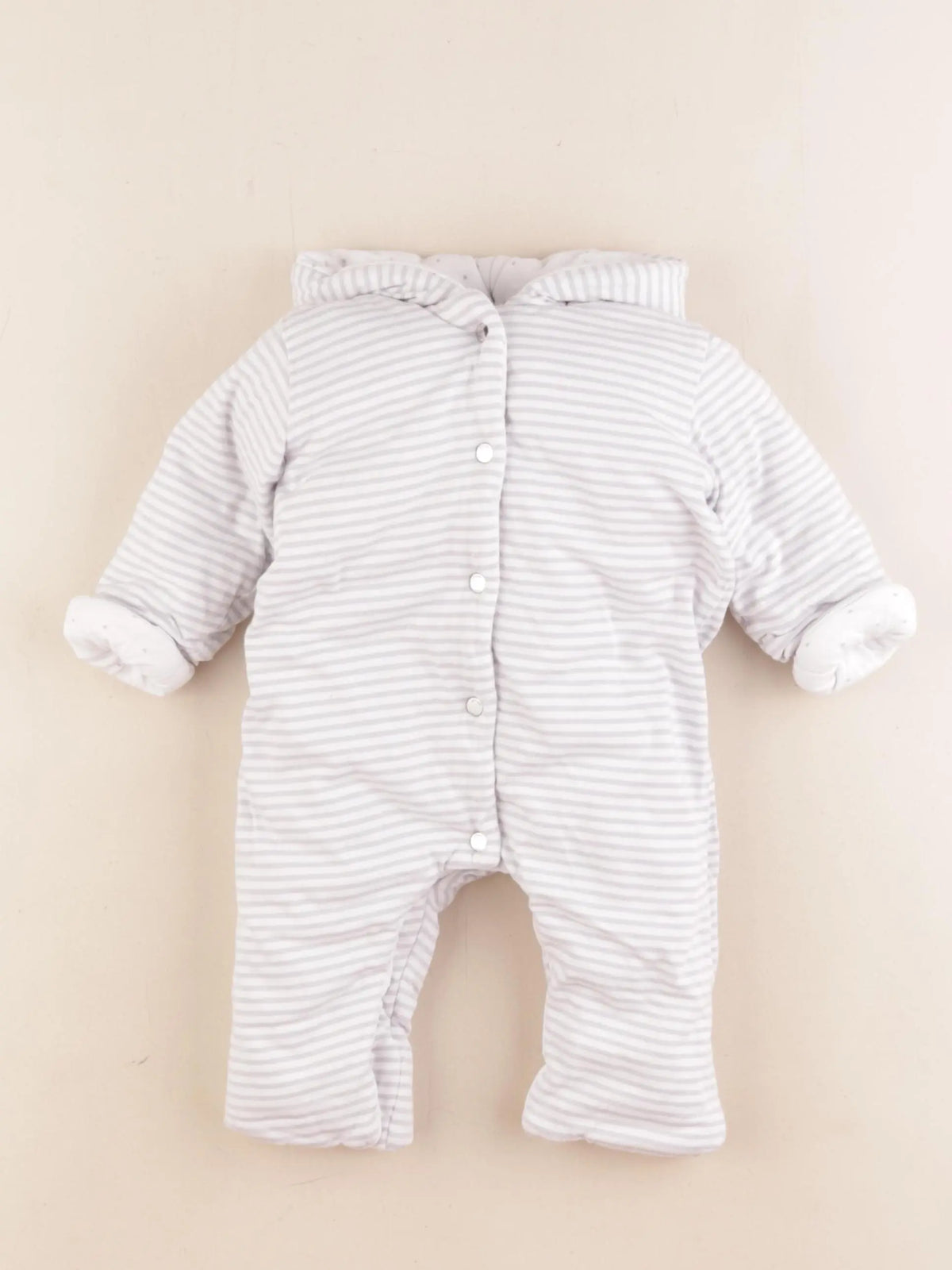 Jacadi - combi-pilote gris - 6 mois
