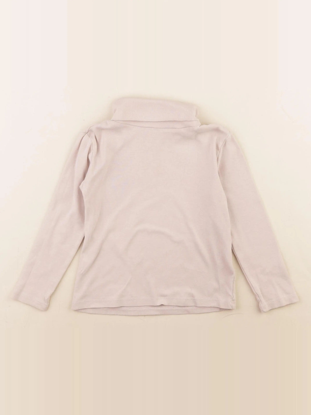 Monoprix - sous-pull beige - 4 ans