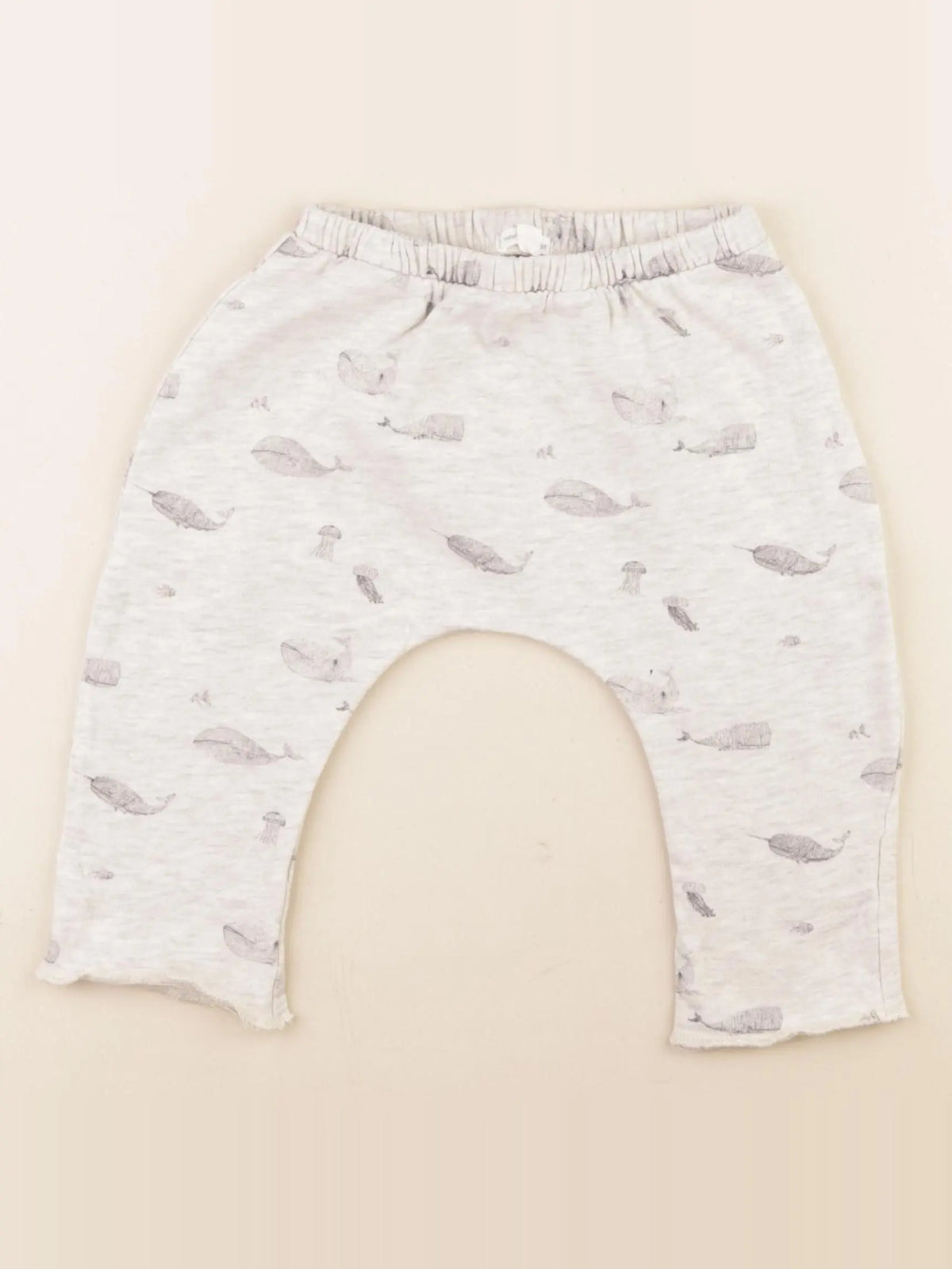 Vertbaudet - pantalon beige - 9 mois