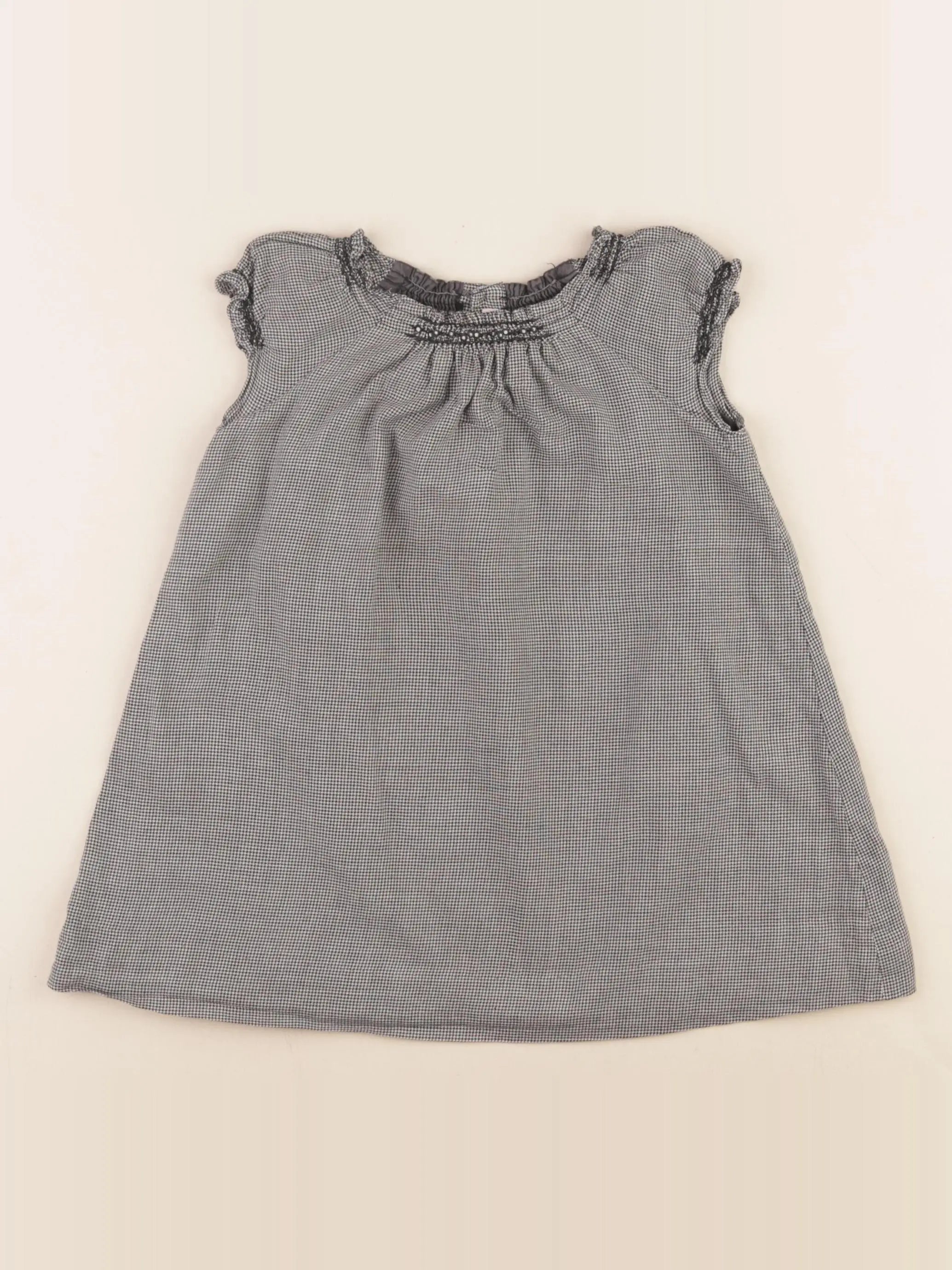Bonpoint - robe gris - 2 ans