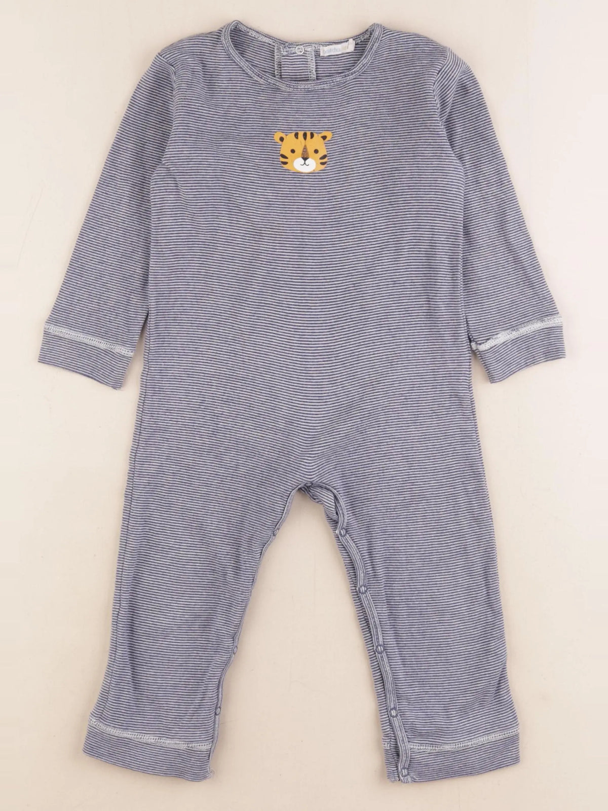 Boutchou - pyjama coton bleu - 24 mois