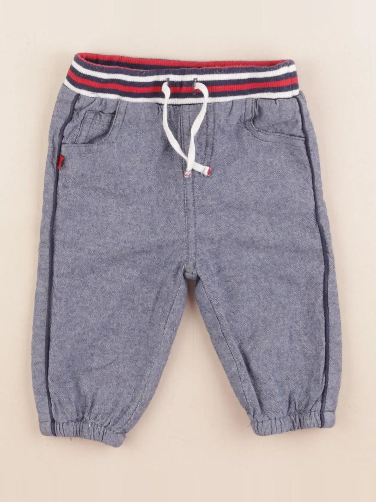 Cadet Rousselle - pantalon bleu - 6 mois