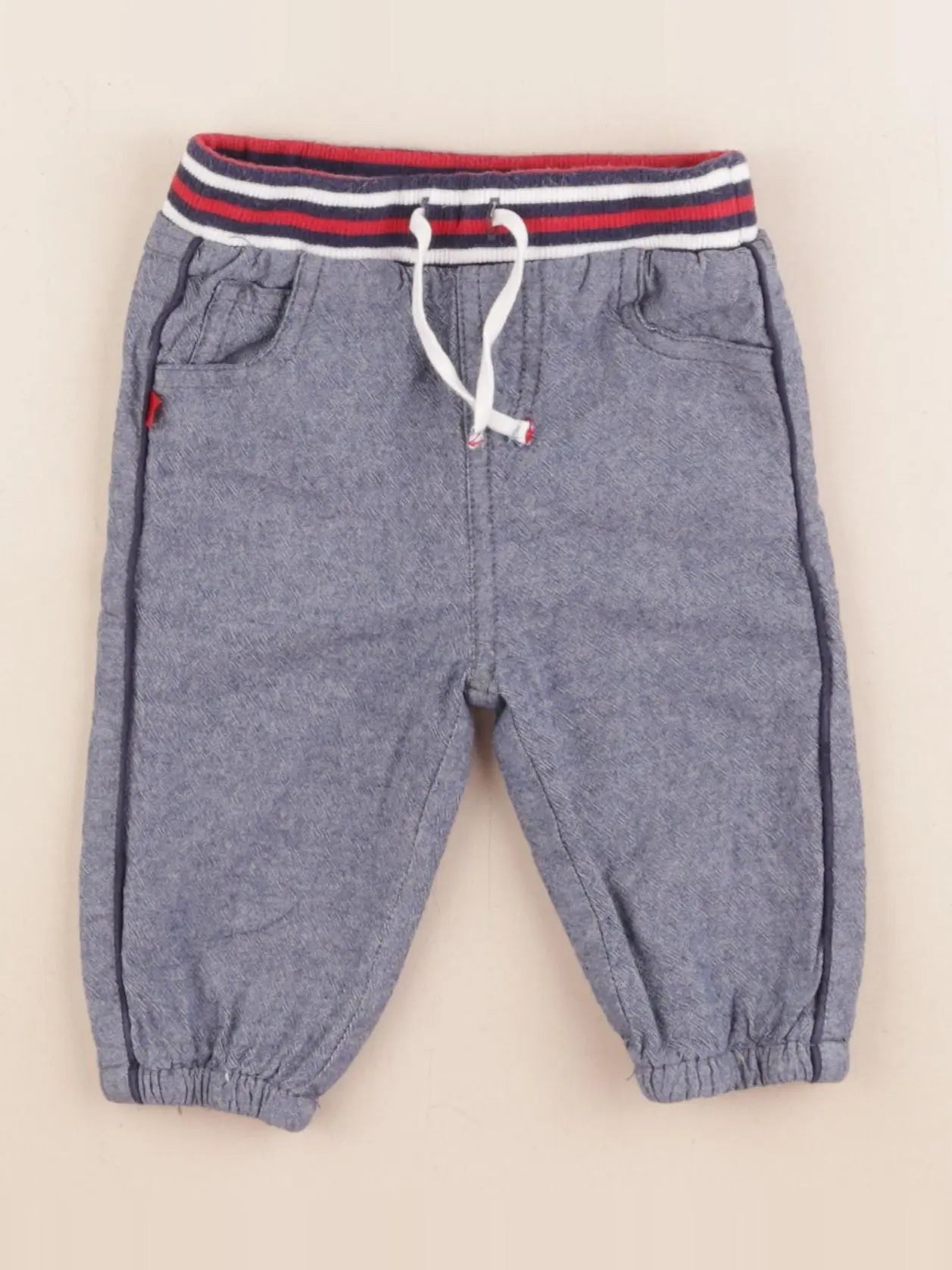 Cadet Rousselle - pantalon bleu - 6 mois