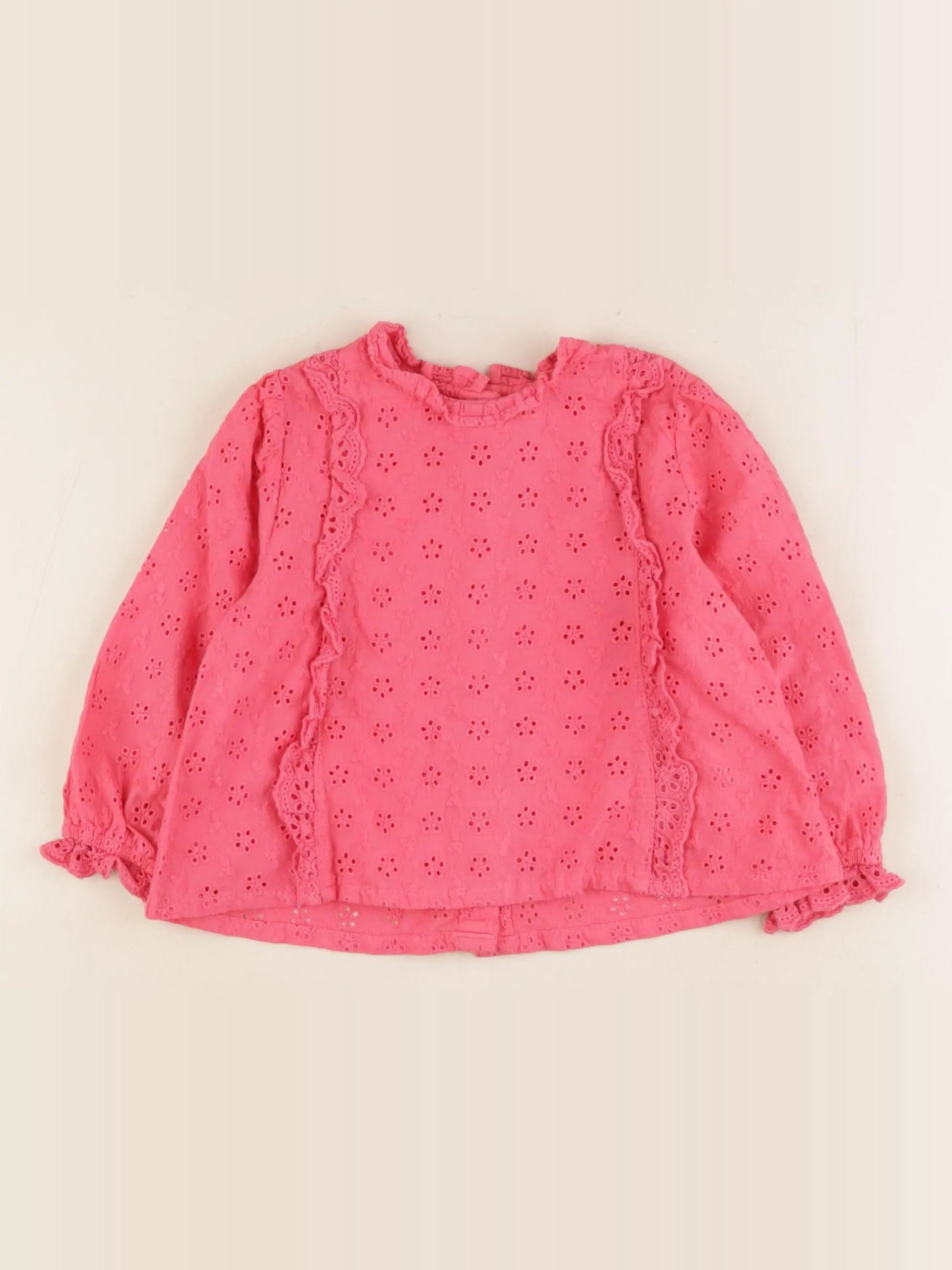Vertbaudet - blouse rose - 24 mois