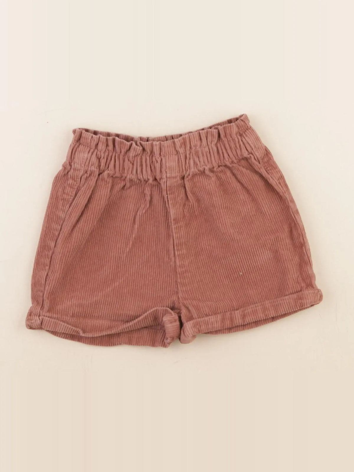 Vertbaudet - short marron - 12 mois