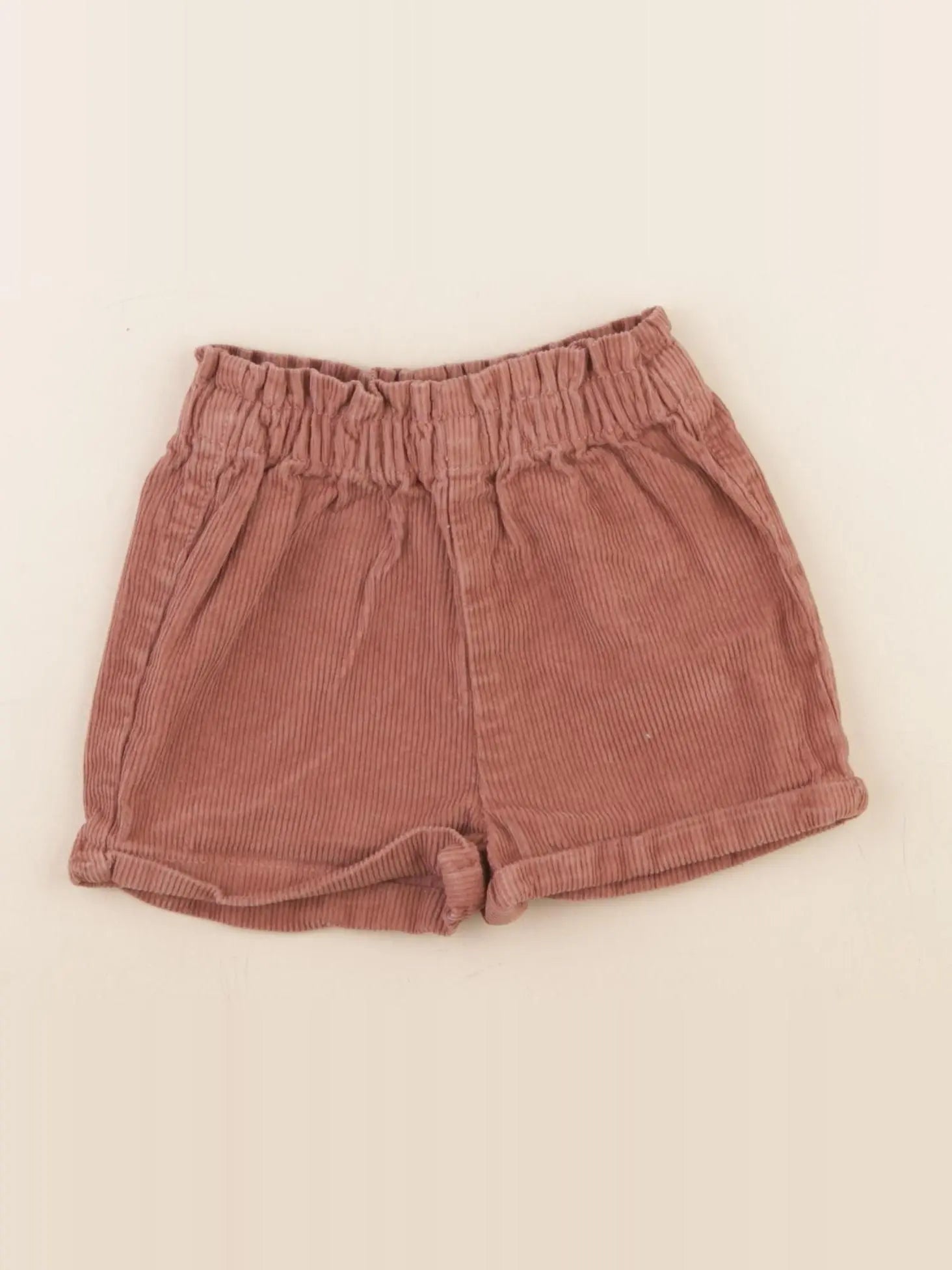 Vertbaudet - short marron - 12 mois