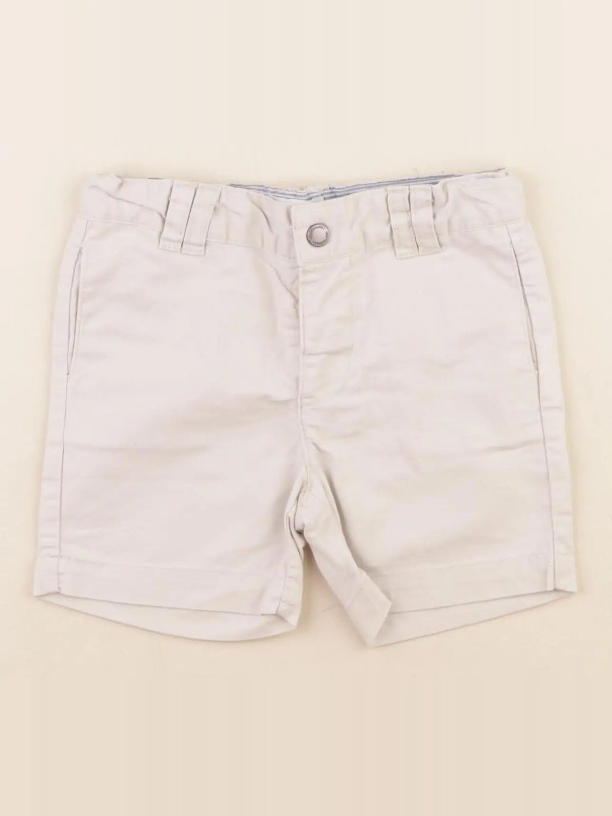 Vertbaudet - short beige - 12 mois