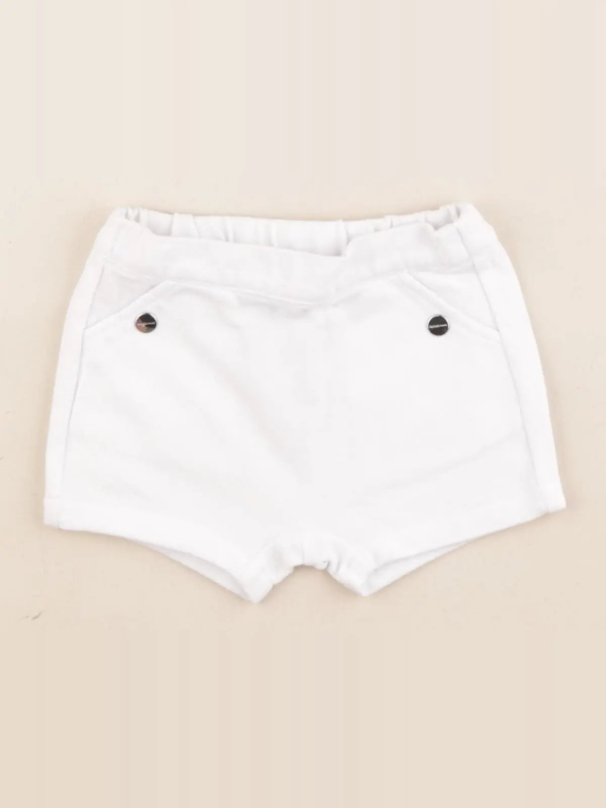 Jacadi - short blanc - 3 mois