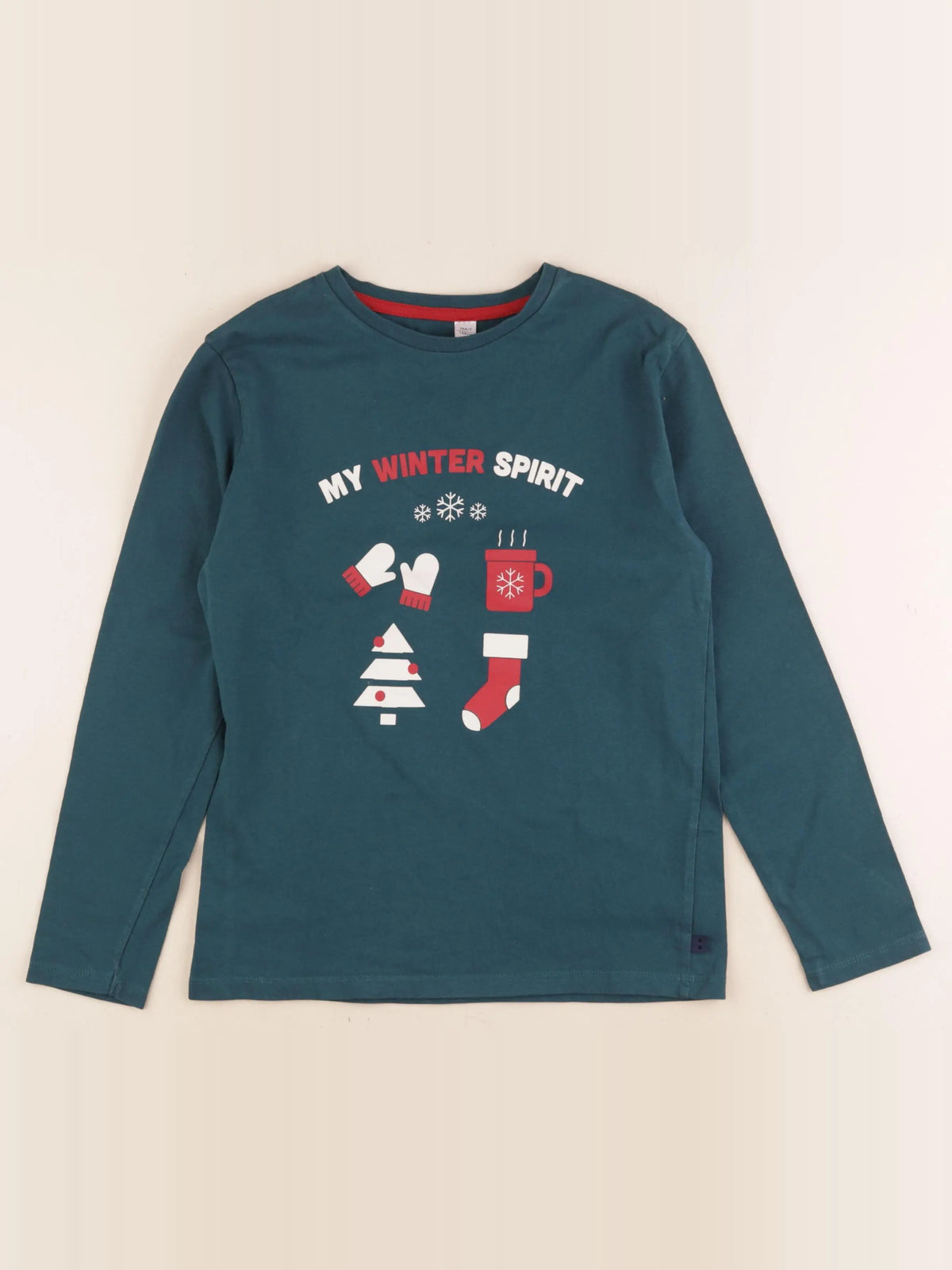 Okaidi - tee-shirt vert - 10 ans