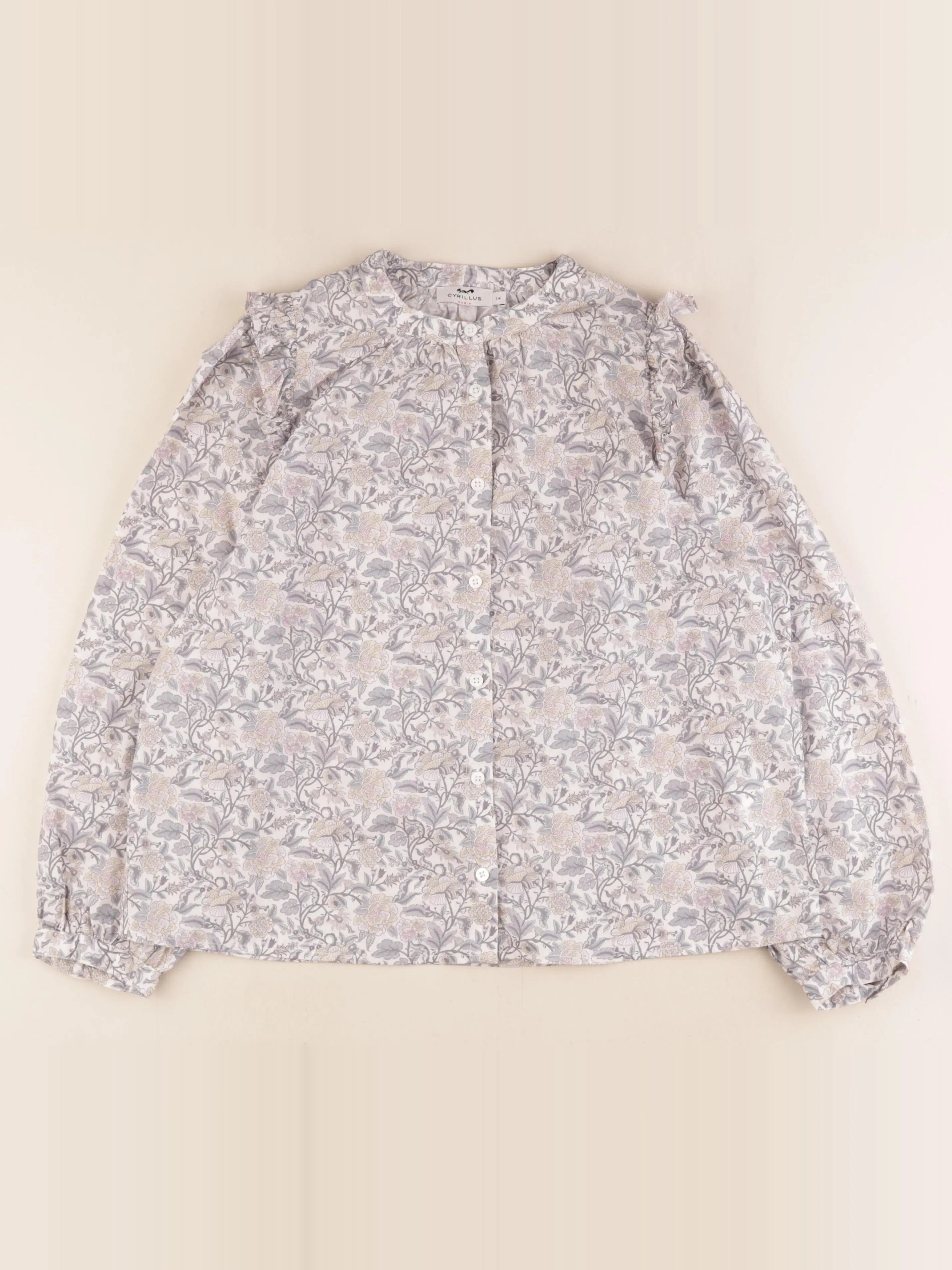 Cyrillus - blouse multicolore - 14 ans