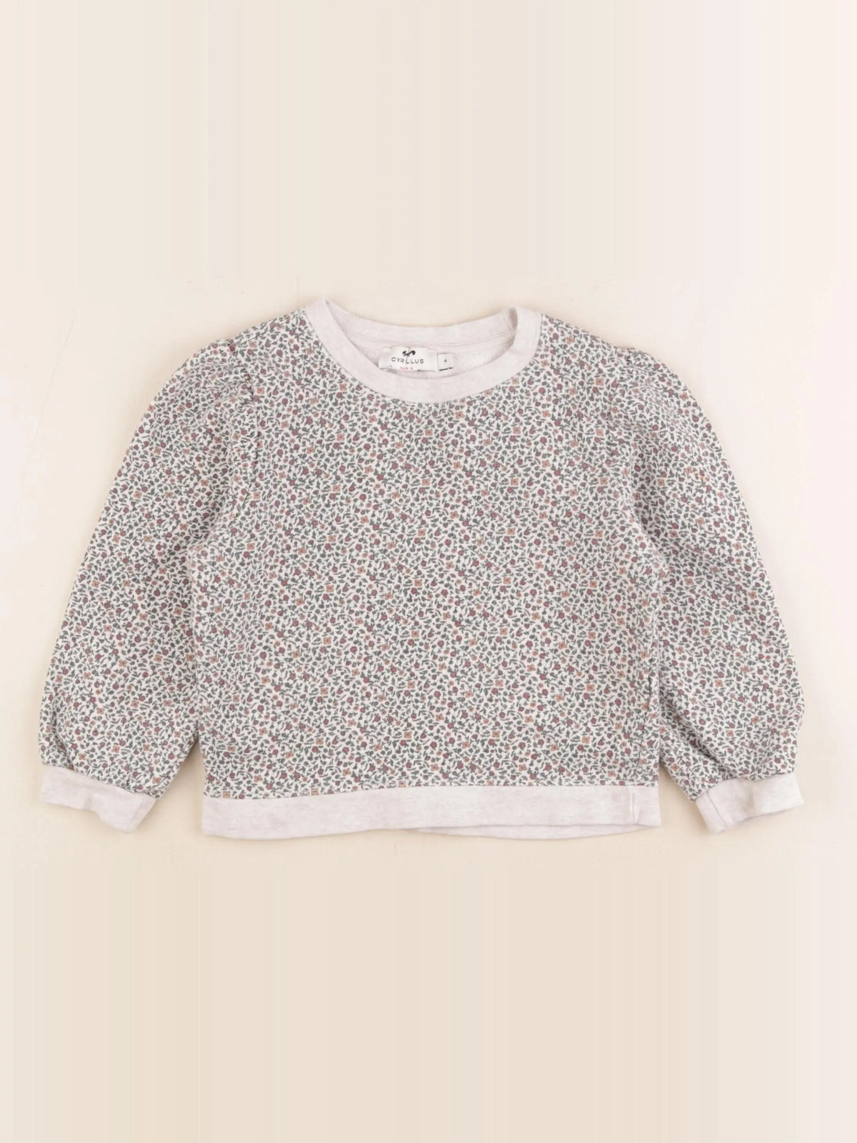 Cyrillus - sweat gris - 4 ans