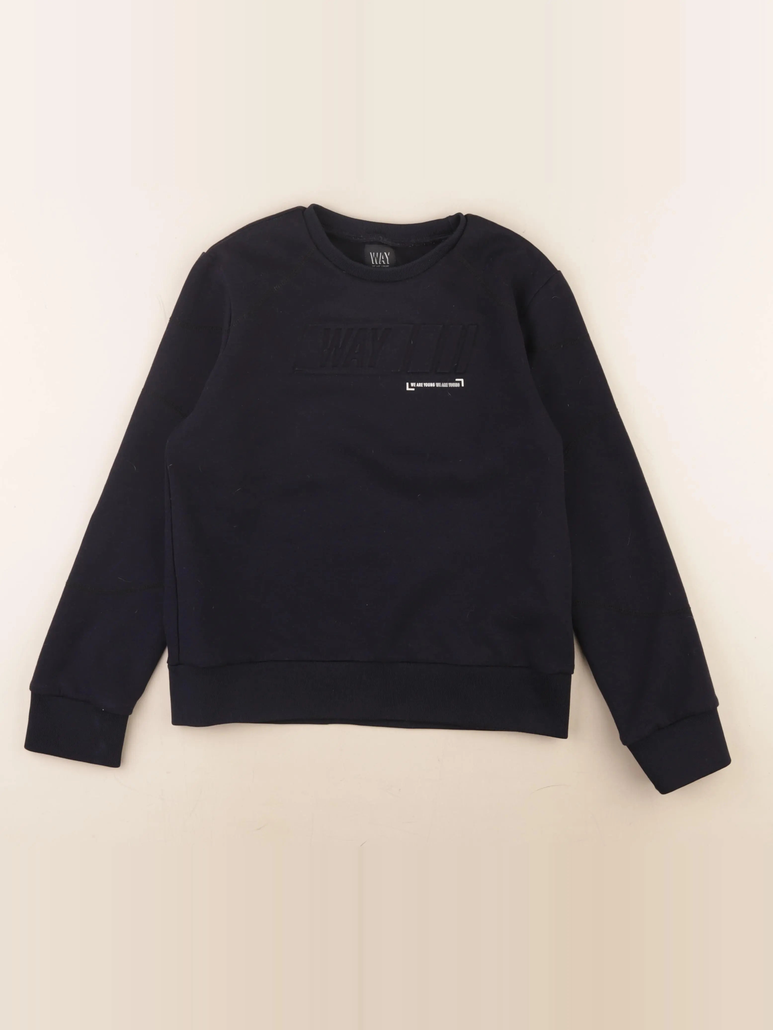 IKKS - sweat bleu - 12 ans