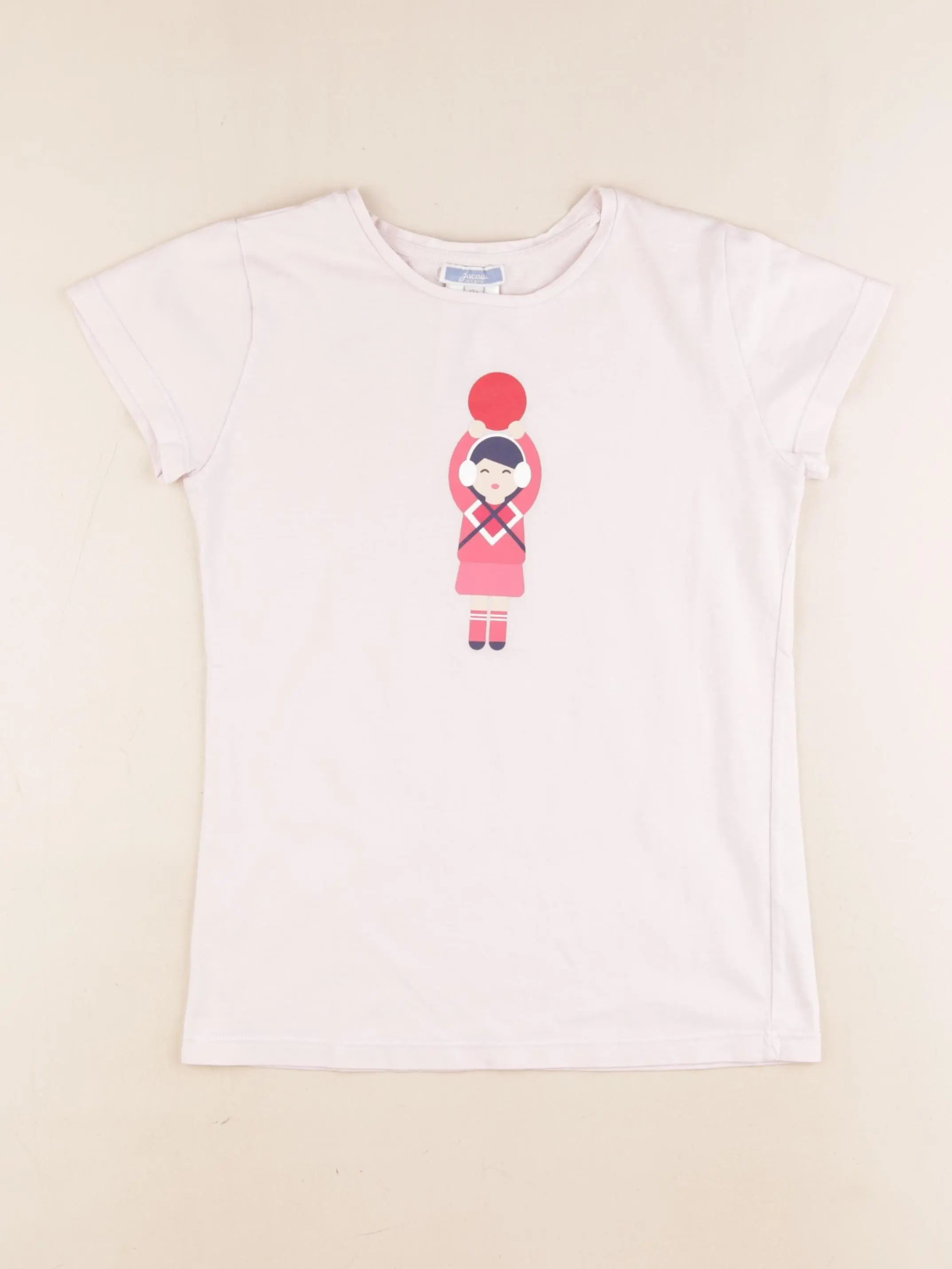 Jacadi - tee-shirt rose - 10 ans